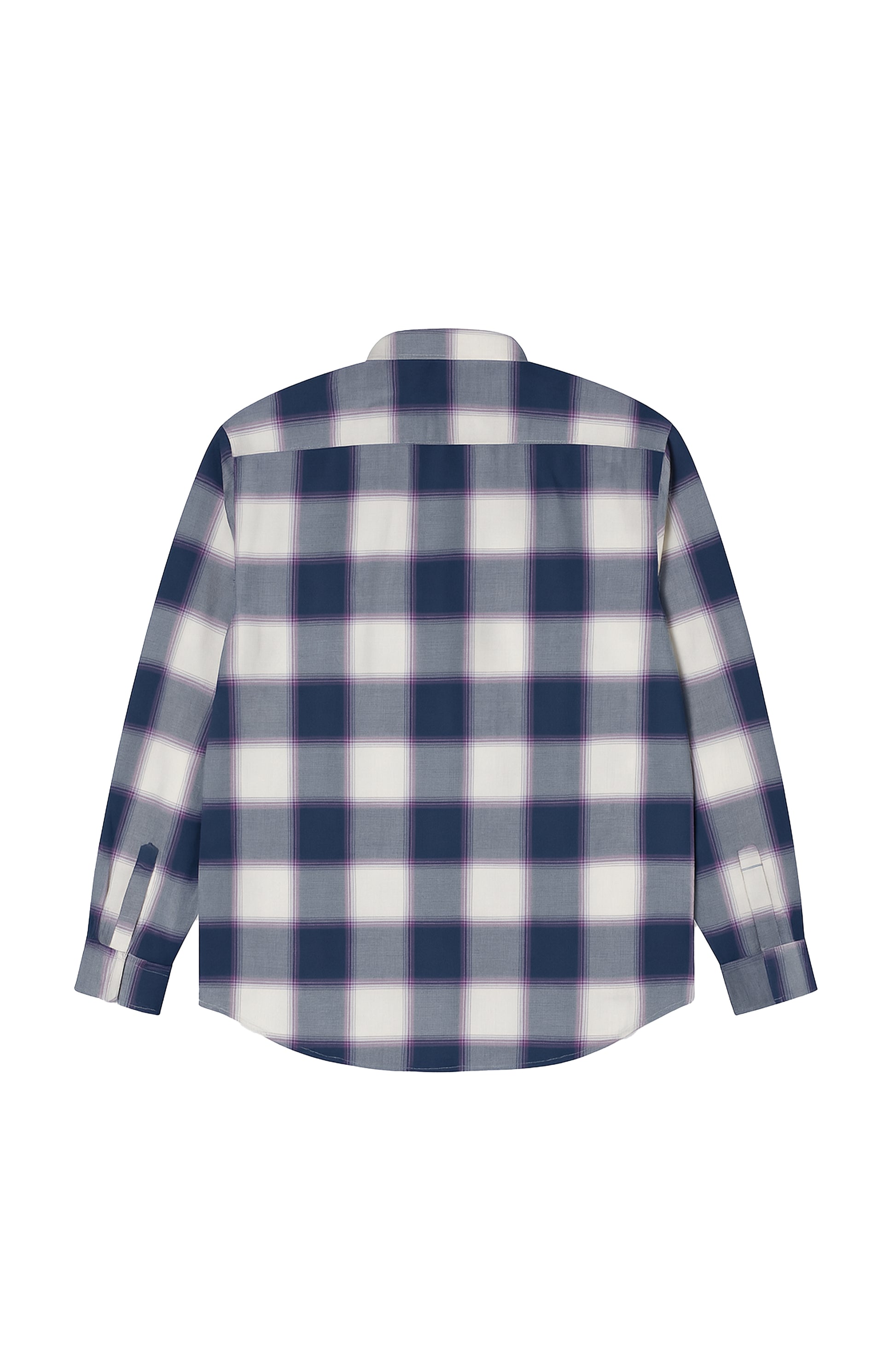 NAVY MIST CHECK SHIRT