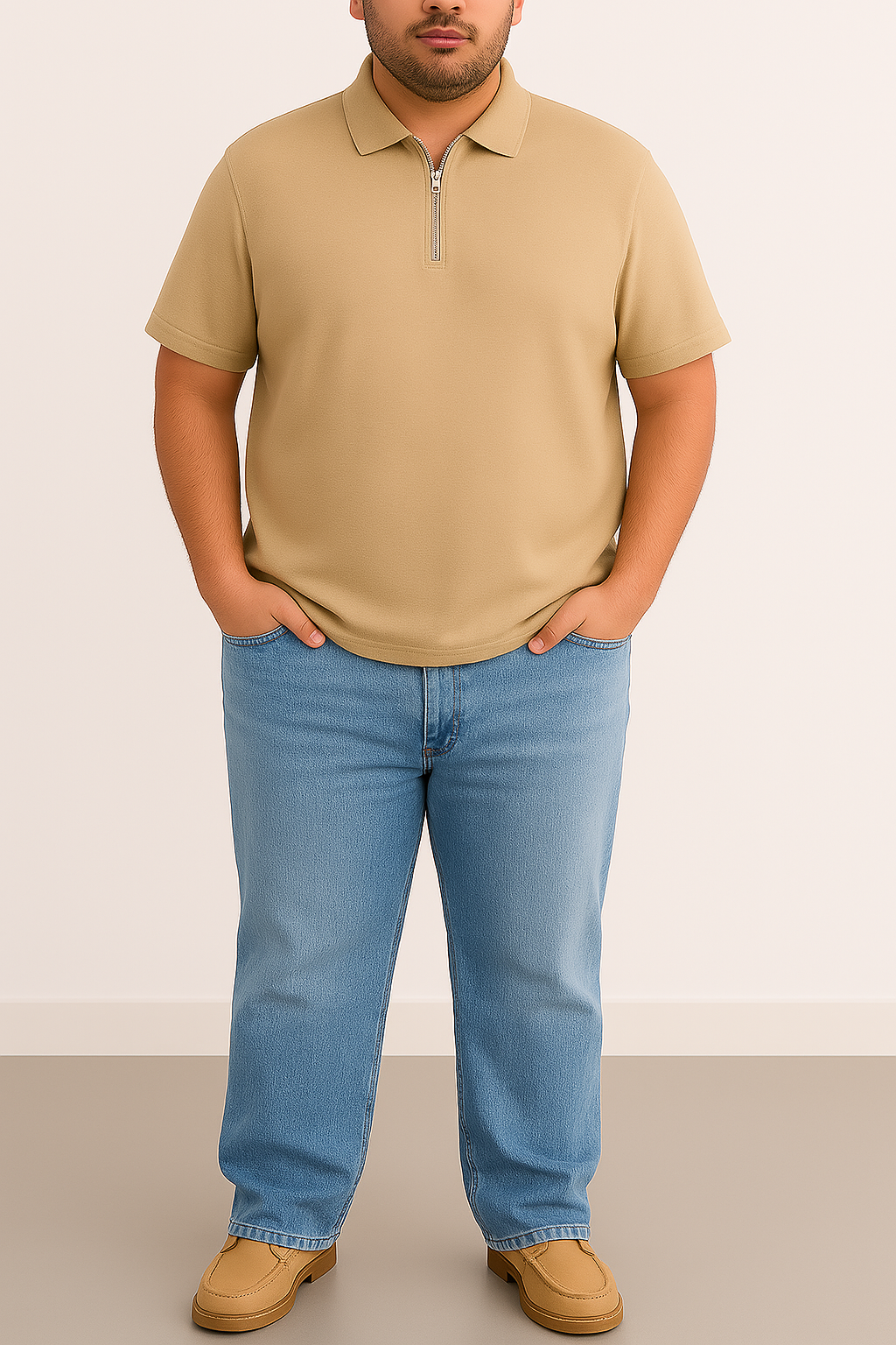 CREAM POLO - My Store