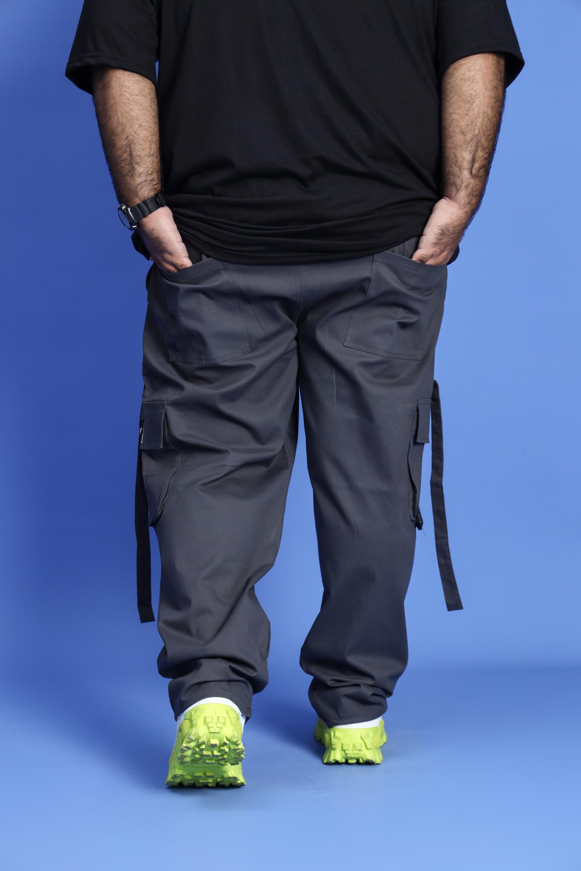 Shop STEEL GRAY CARGO PANT Online in Pakistan