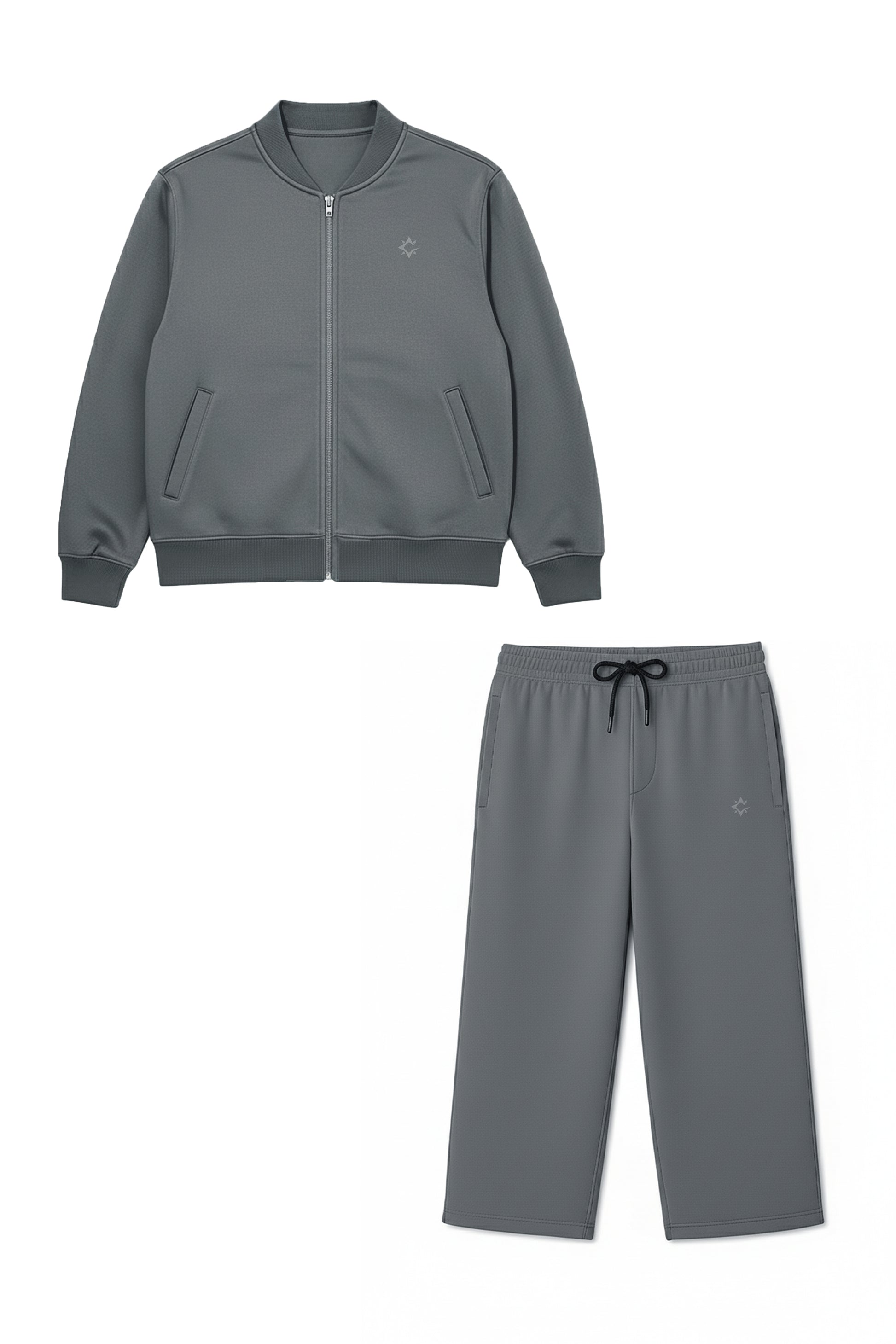 ALL-WEATHER GREY CO ORD SET