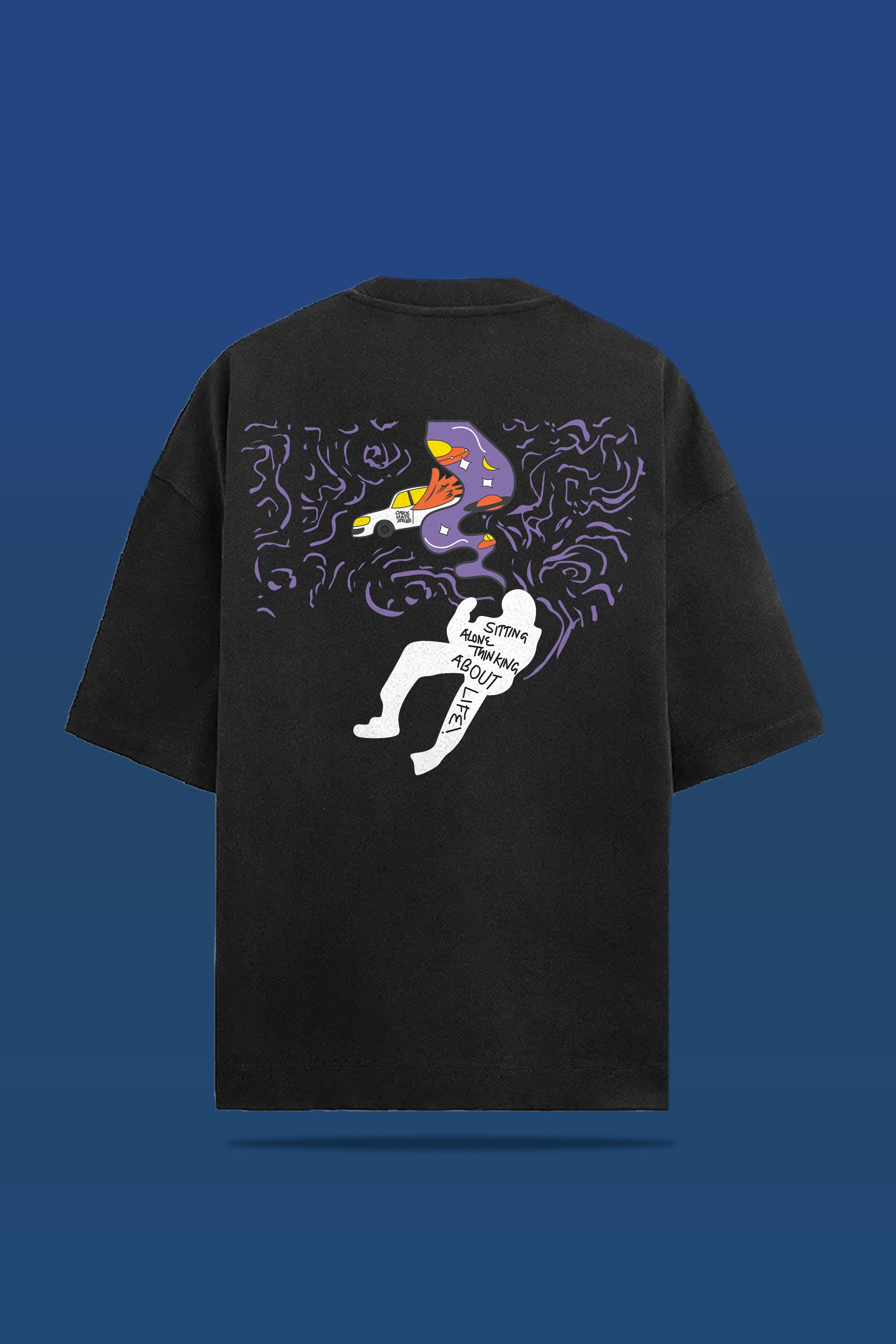 Shop SITTING ALONE T-SHIRT Online in Pakistan