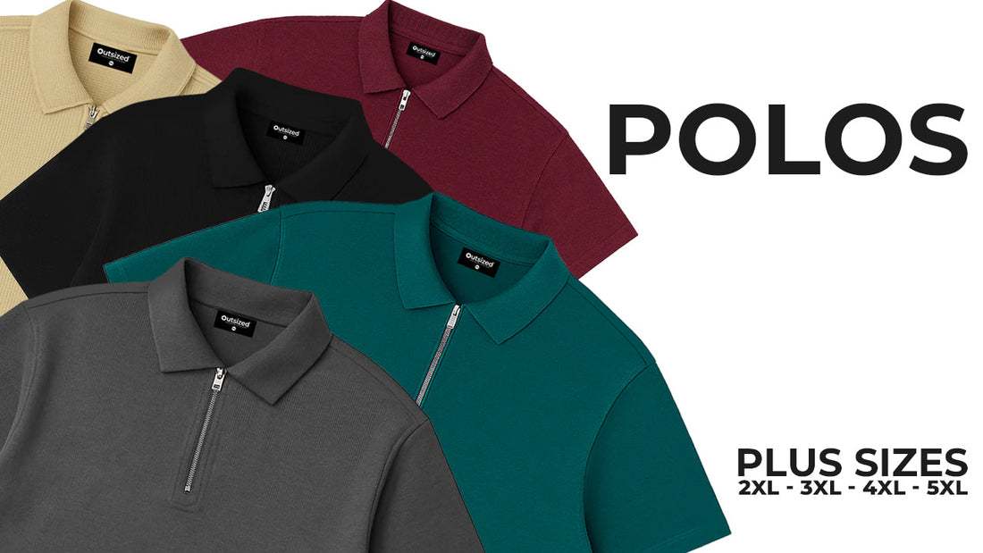 Discover comfortable and stylish polo shirts at Outsized