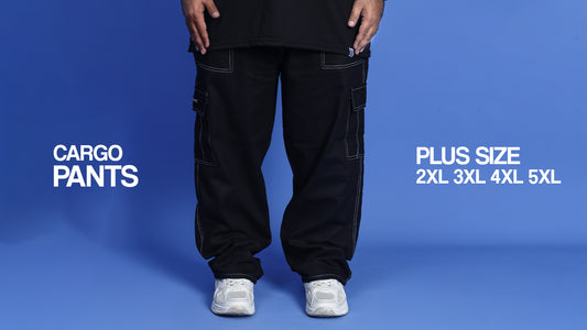 Embrace Comfort and Style with ShopOutsized Plus-Size Cargo Pants