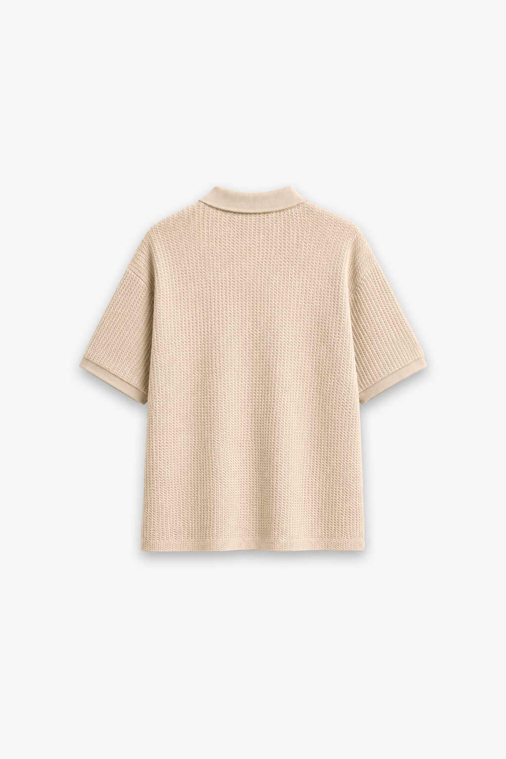 ALMOND WAFFLE POLO