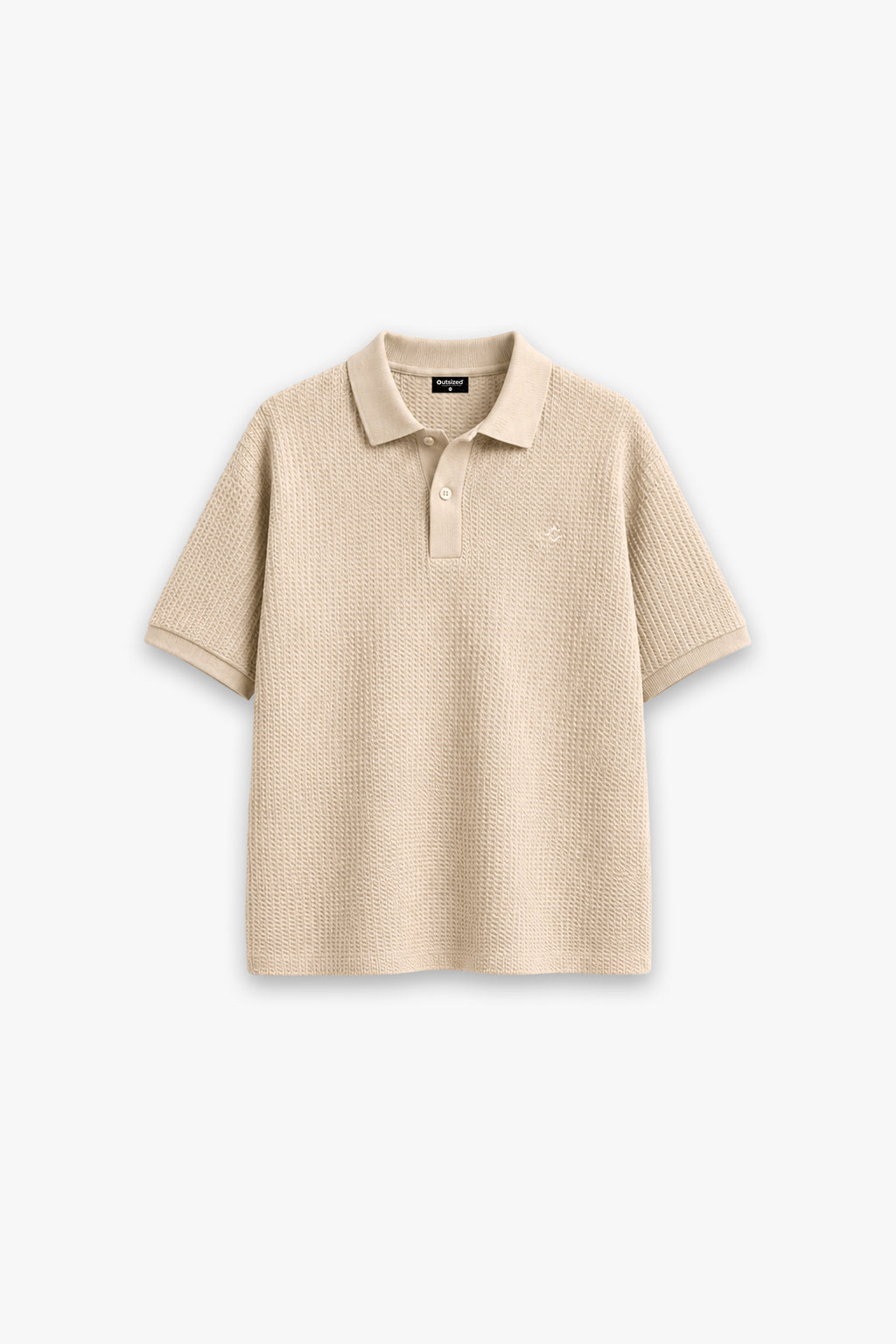 ALMOND WAFFLE POLO