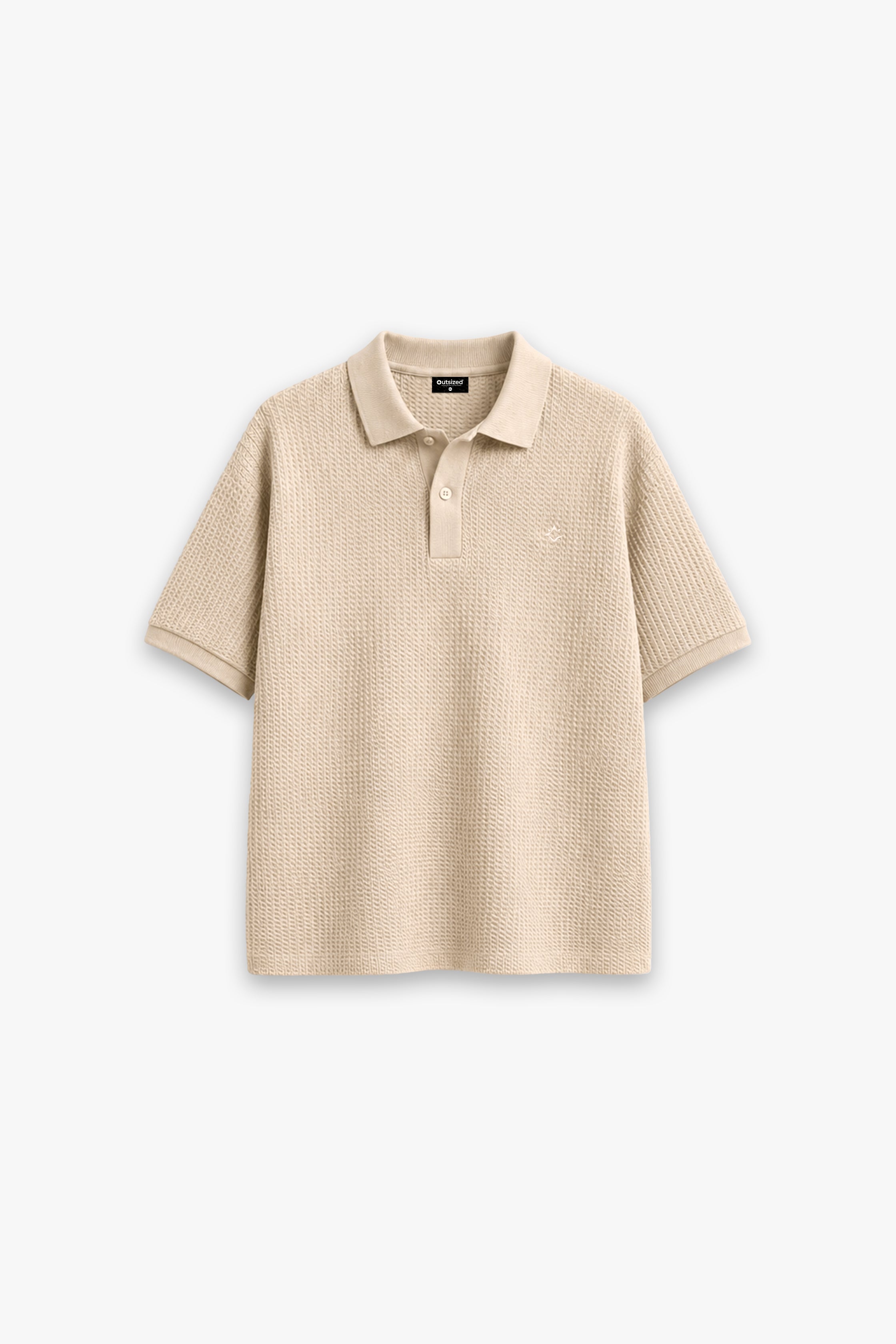 ALMOND WAFFLE POLO