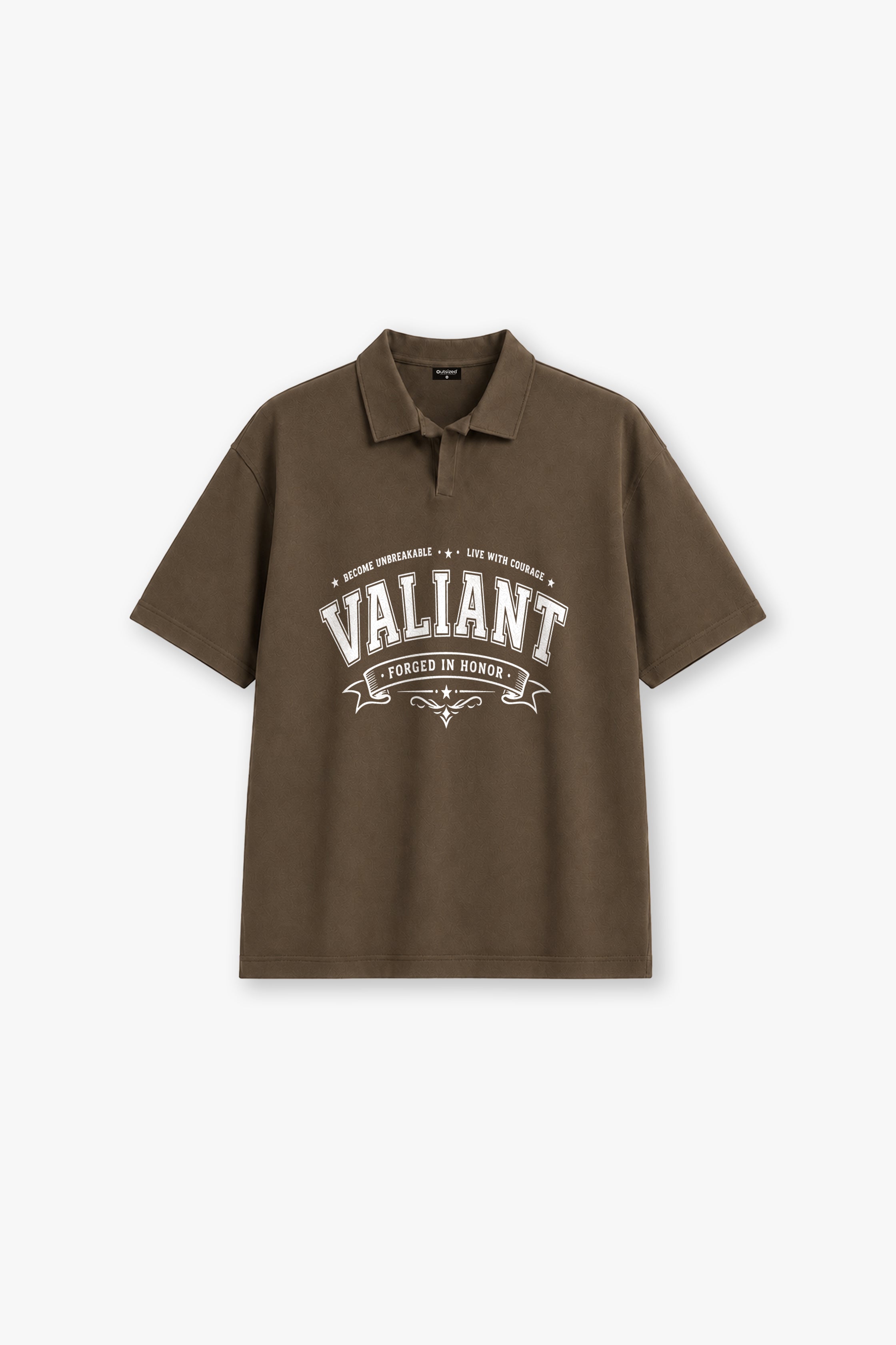 VALIANT HONOR POLO (BROWN)