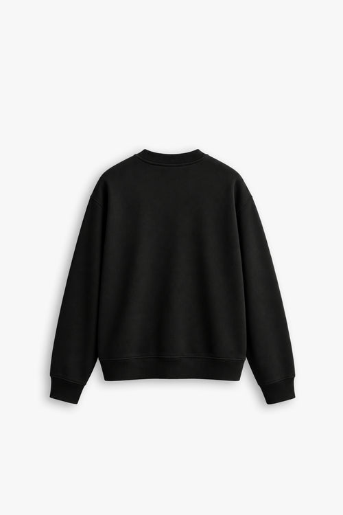 VOID SWEATSHIRT — BLACK