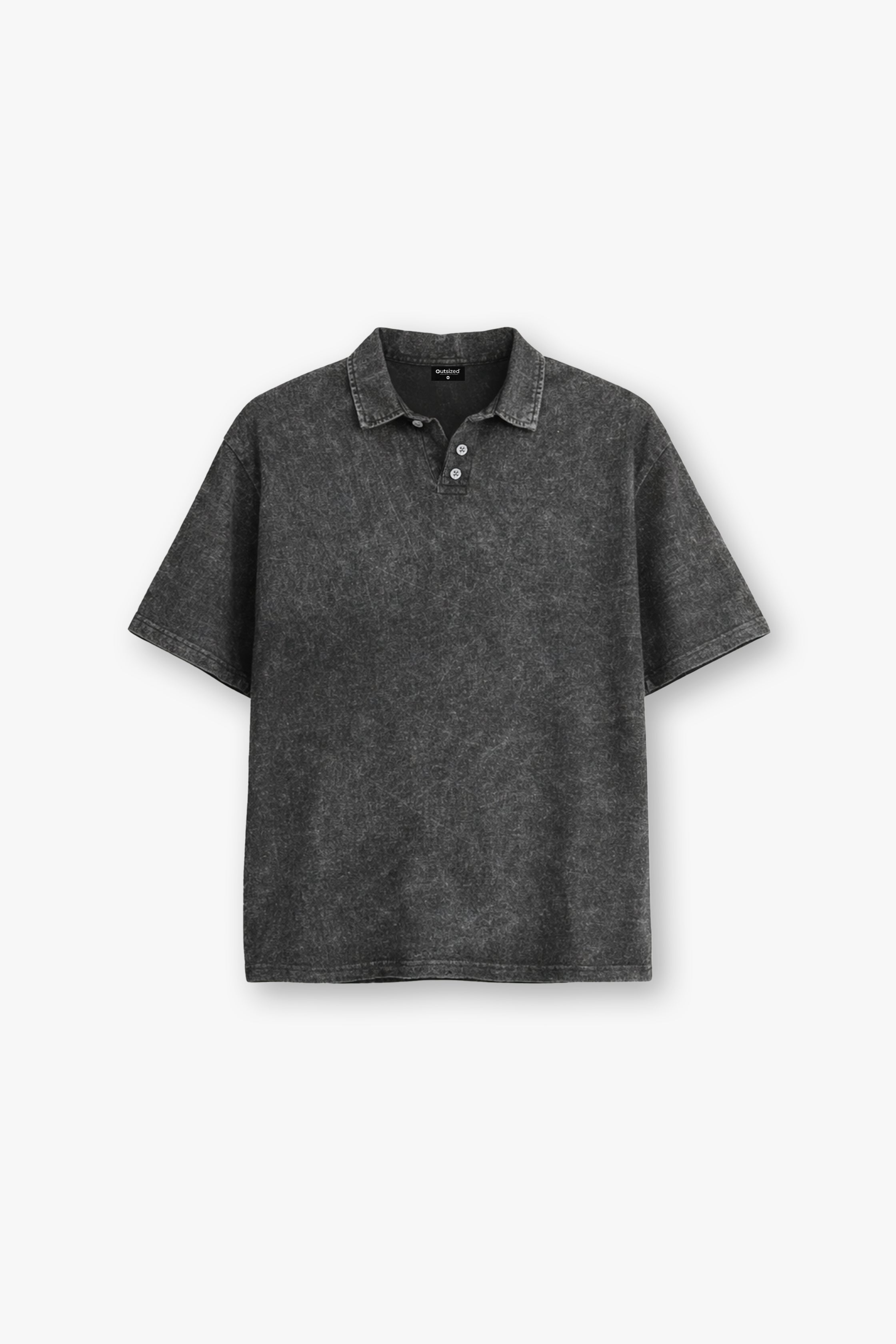 BUNDLE OF 3 ACID WASHED POLOS