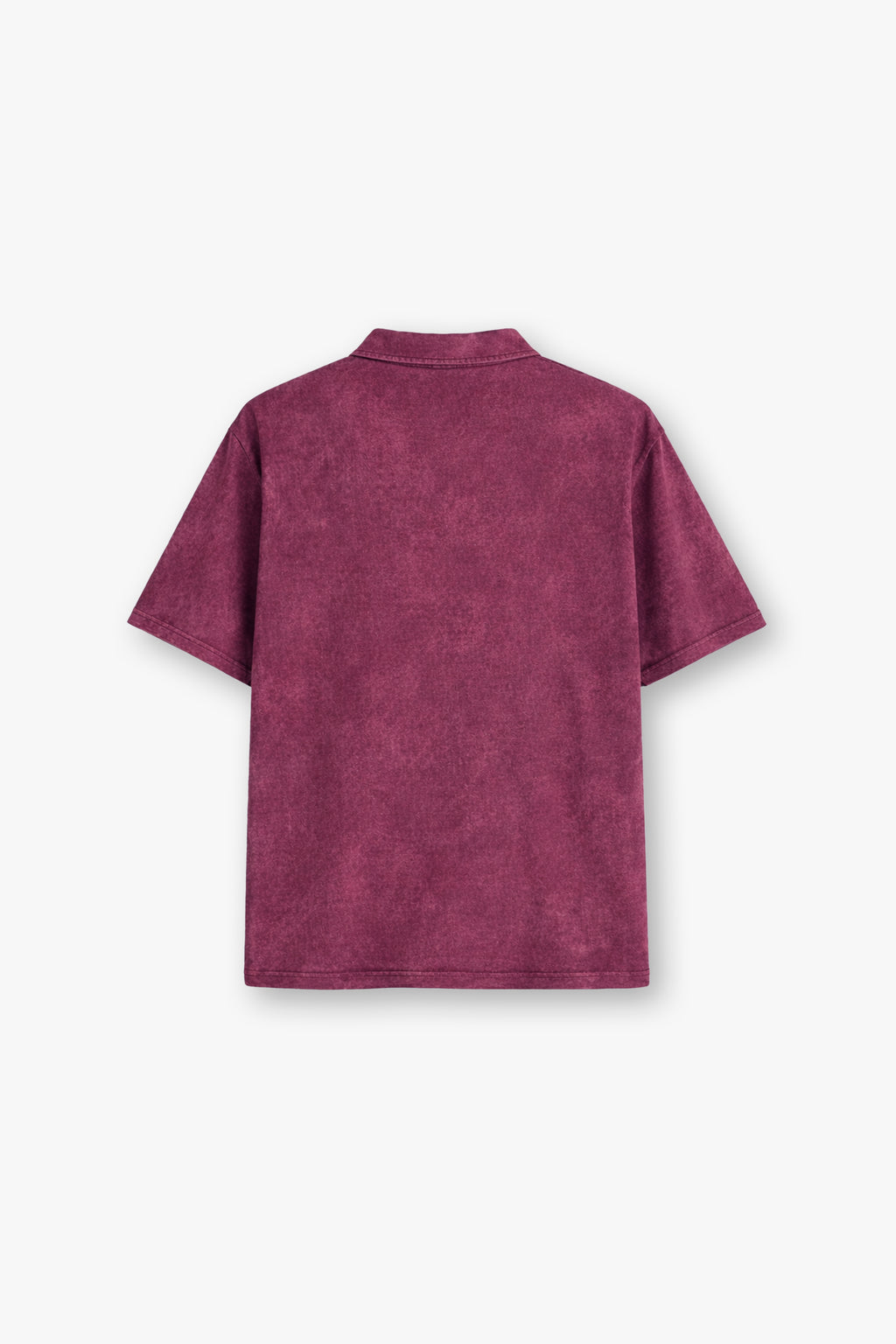 [MINOR FAULT] BURNT BERRY ACID WASHED POLO