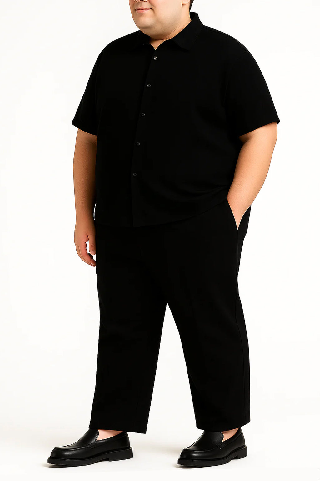 Shop [MINOR FAULT] BLACK SHIRT Online in Pakistan