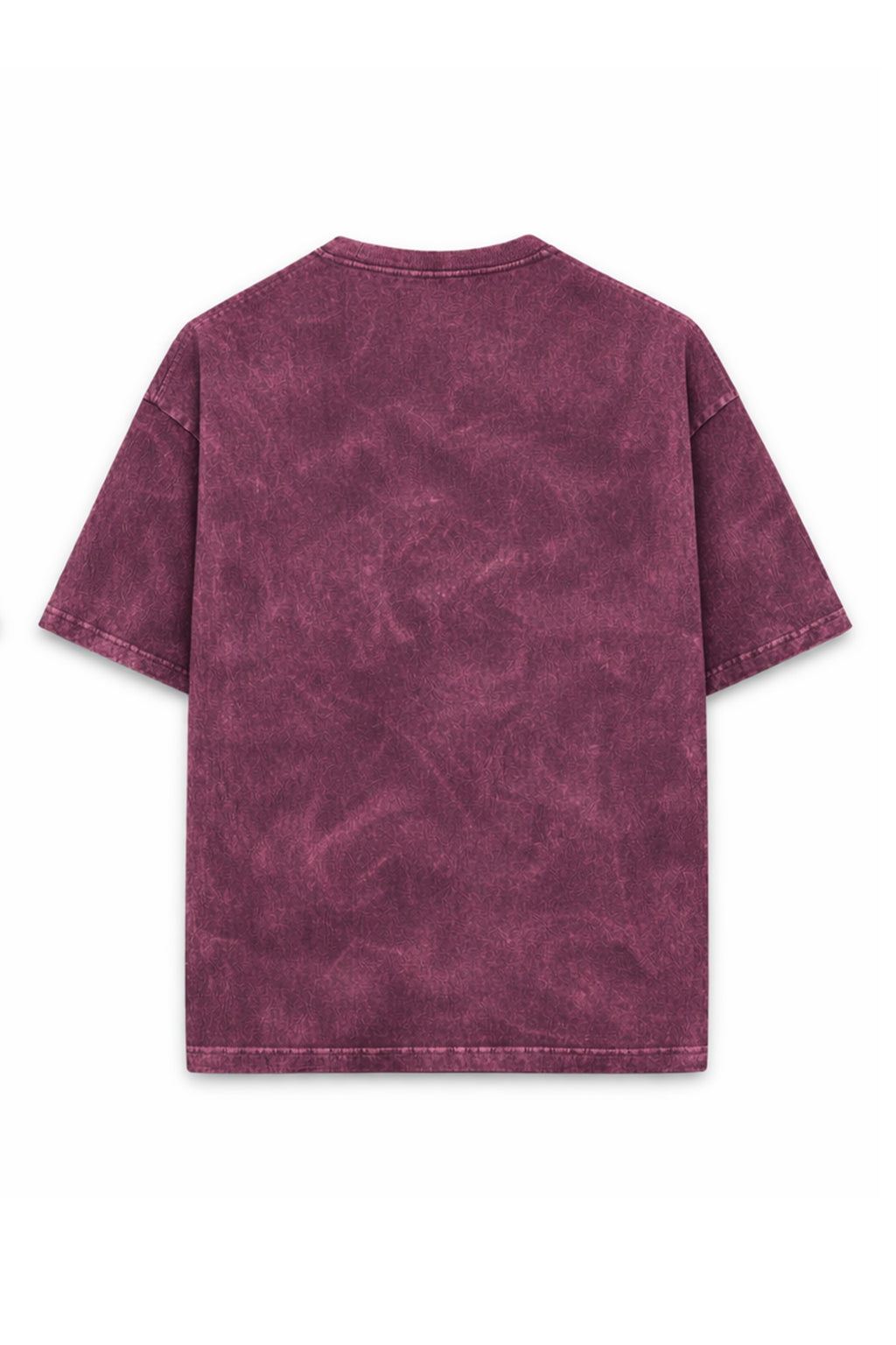 VINTAGE WINE ACID WASHED T-SHIRT