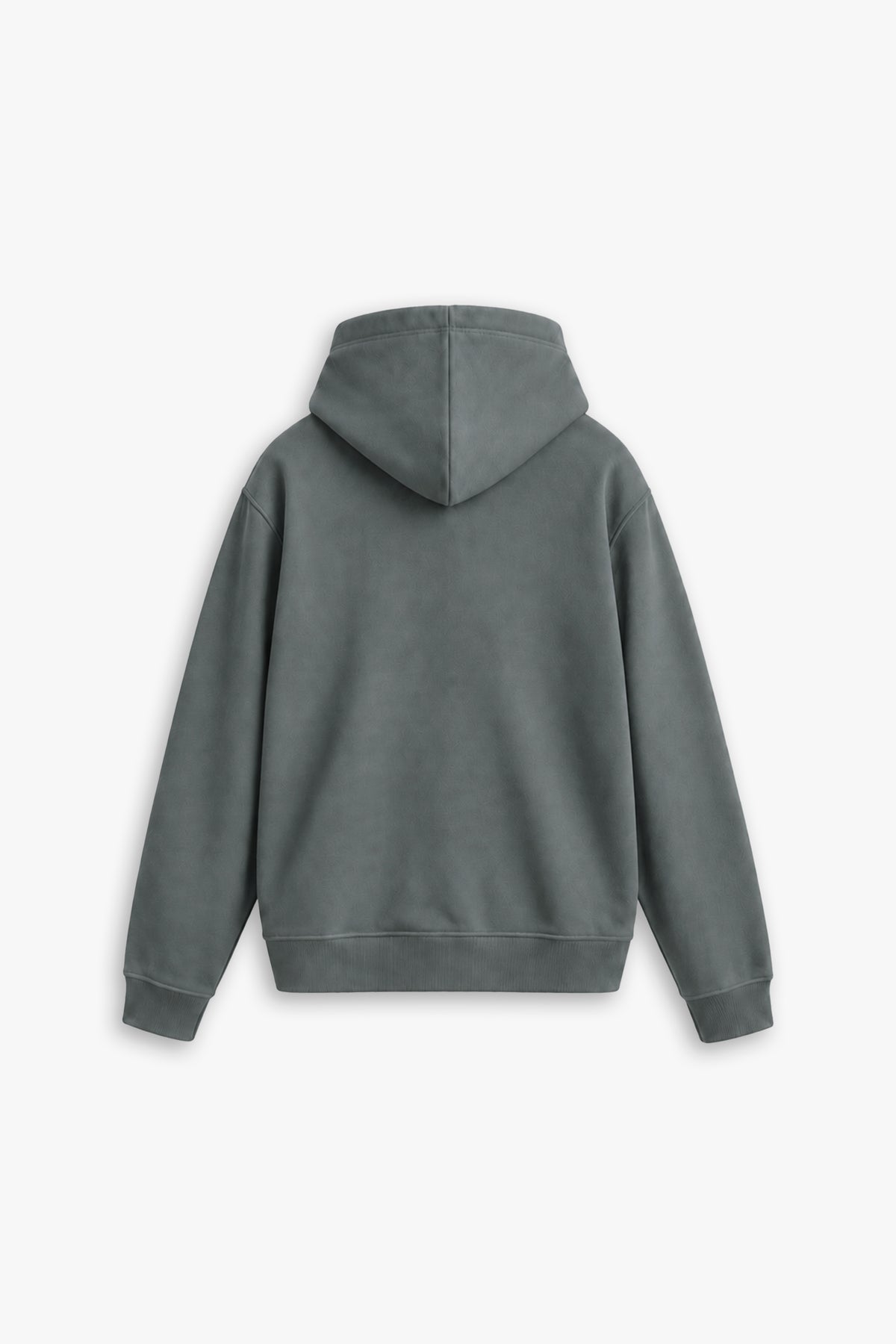 URBAN MIST ZIP HOODIE — STEEL GREY