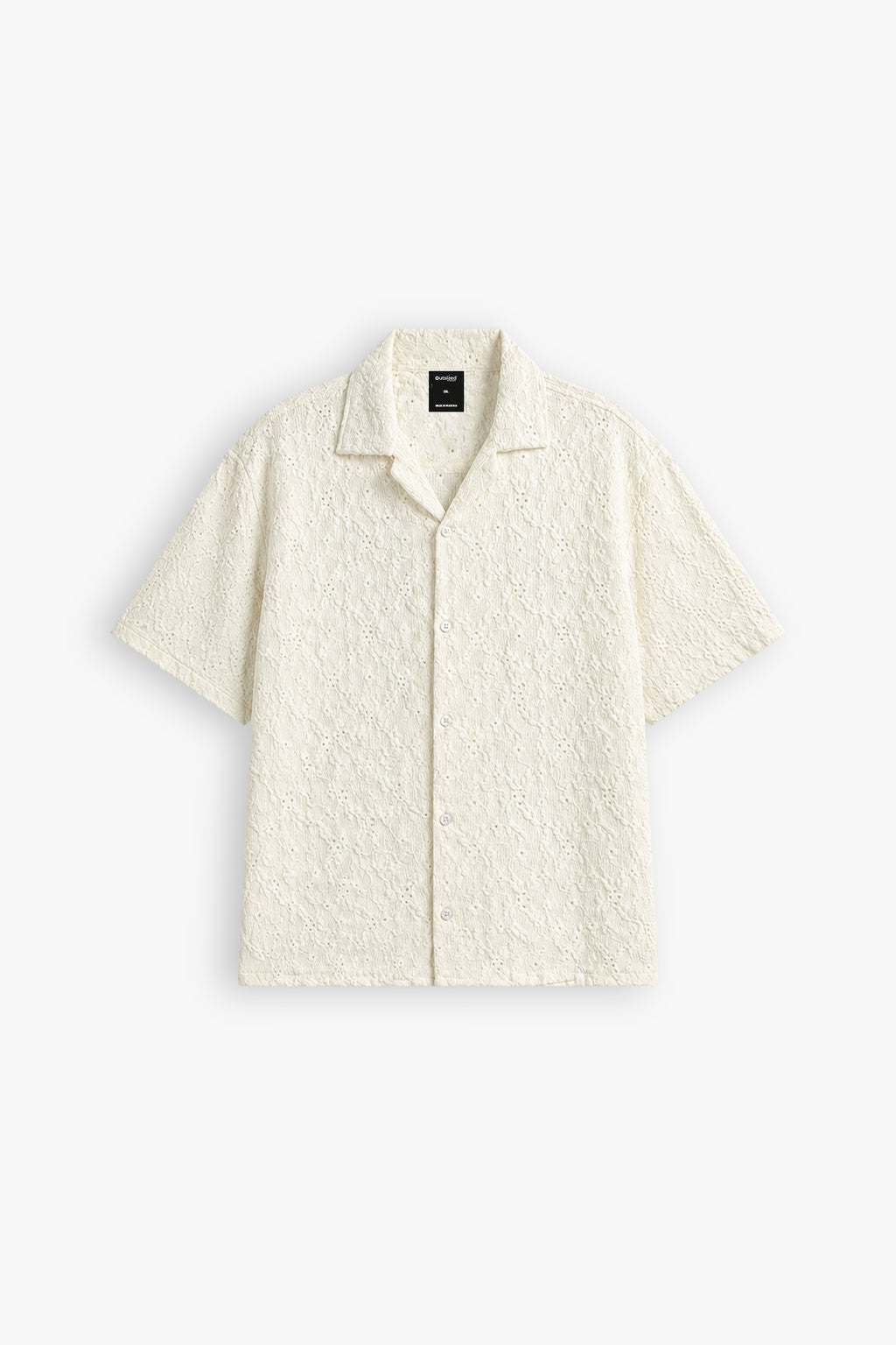 CREAM FLORA SHIRT