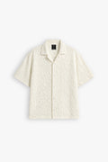 CREAM FLORA SHIRT