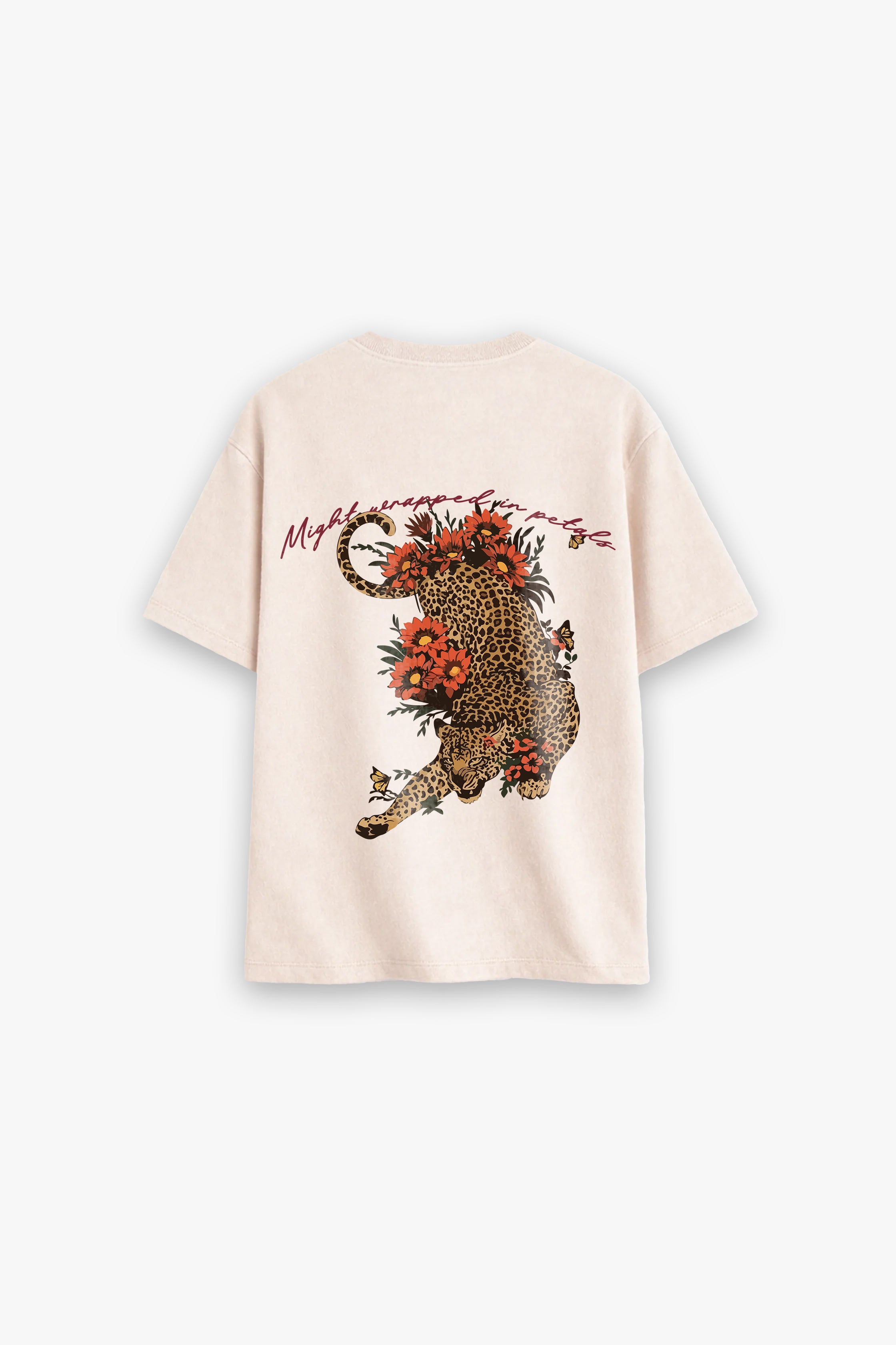 FLORAL PREDATOR GRAPHIC T-SHIRT