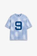 NINE GRAPHIC GREY T-SHIRT