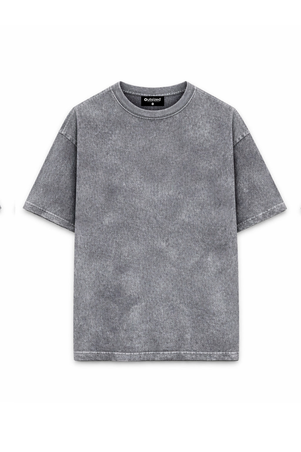 [MINOR FAULT] Washed smoke acid wash T-shirt
