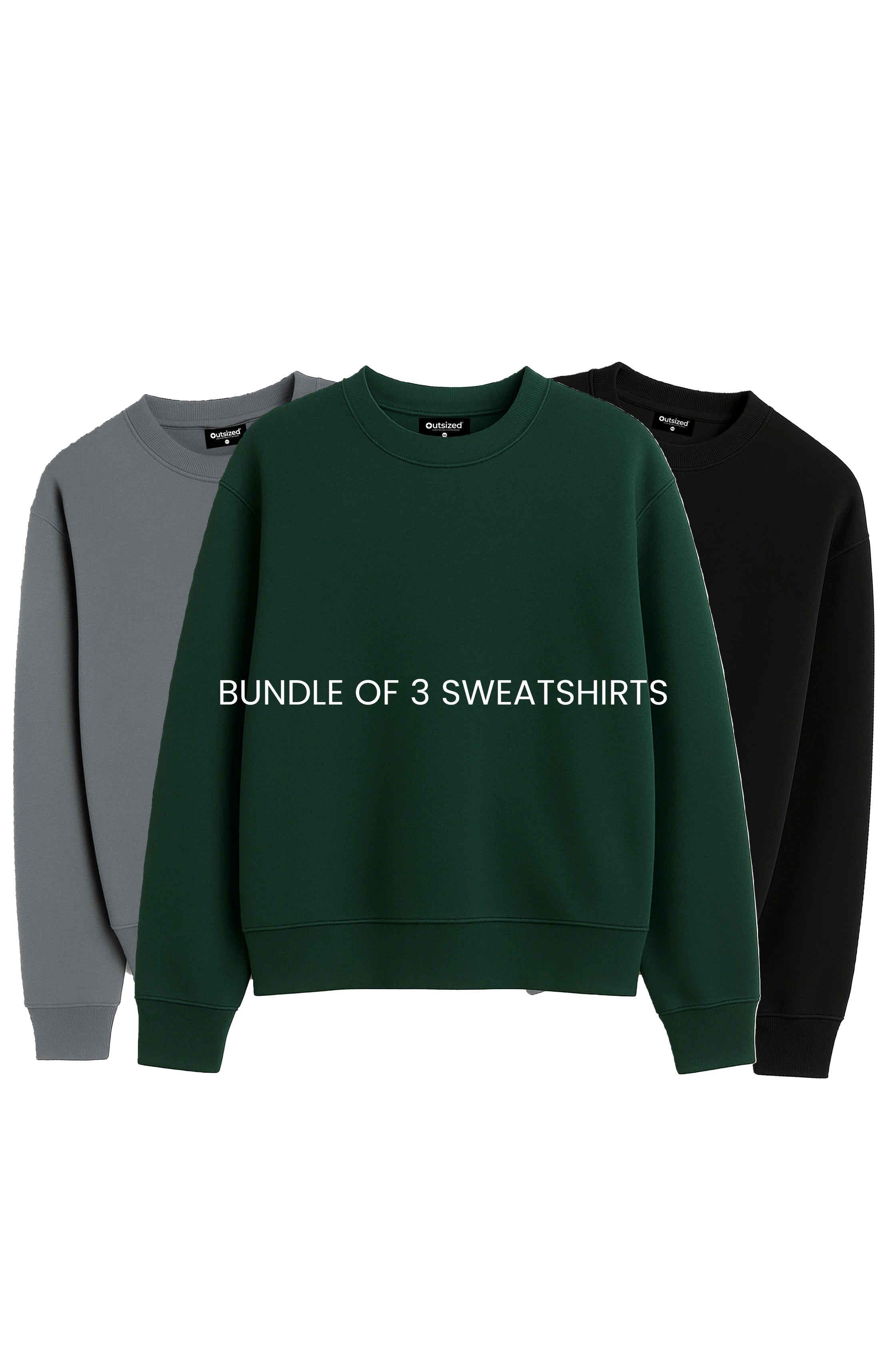 BUNDLE OF 3 SWEATSHIRTS