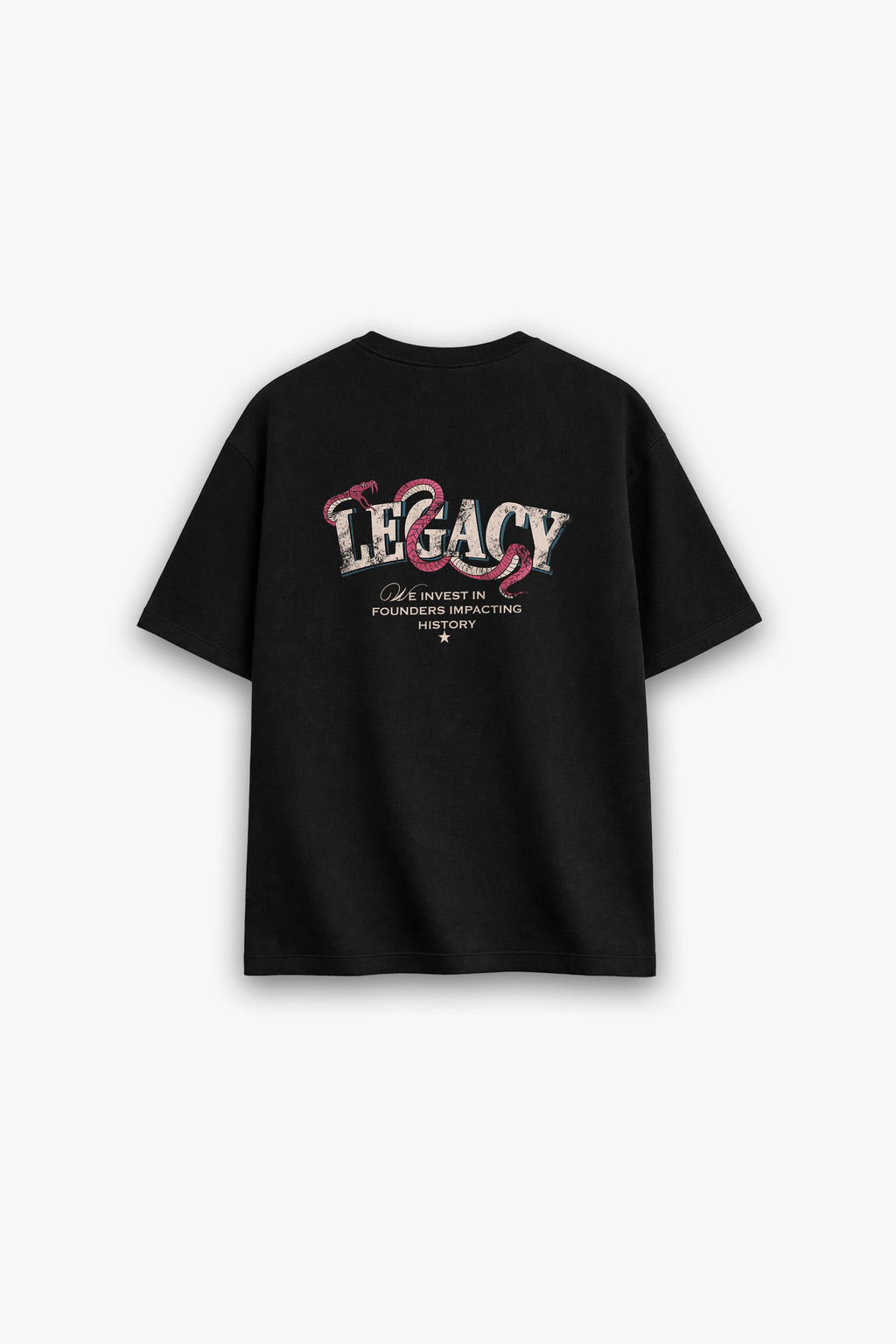 LEGACY SERPENT BACKPRINT GRAPHIC T-SHIRT
