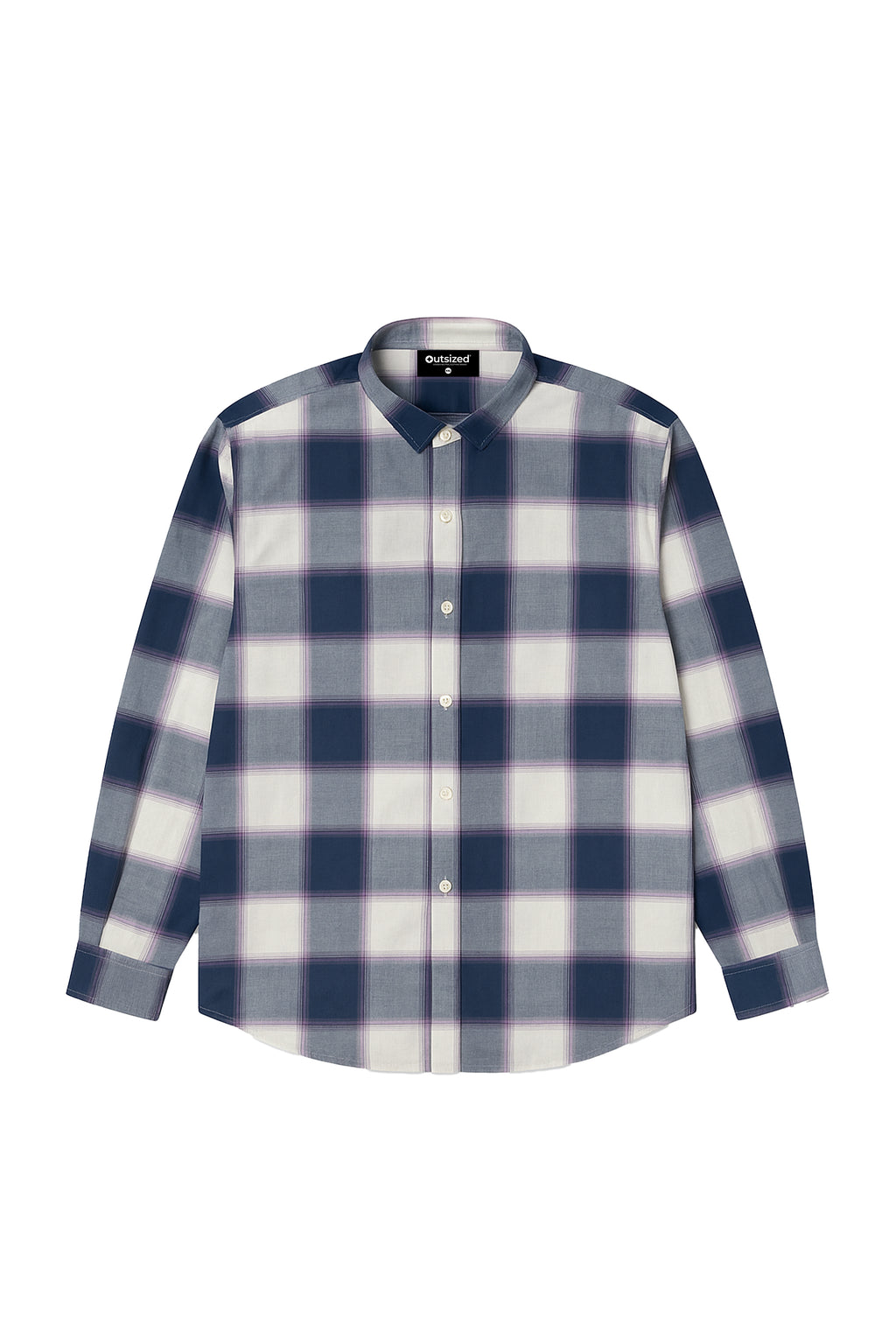 [MINOR FAULT] NAVY MIST CHECK SHIRT