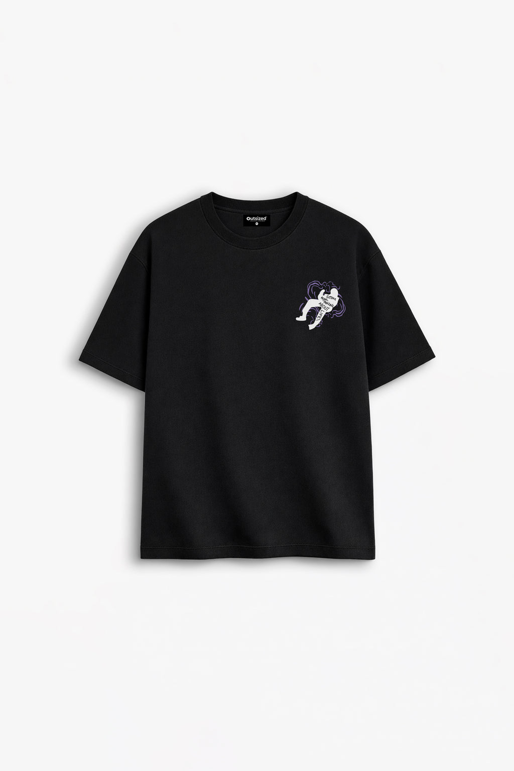 SITTING ALONE GRAPHIC T-SHIRT