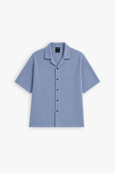 [MINOR FAULT] MOONWAVE BLUE SHIRT