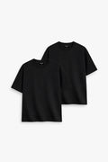 BUNDLE OF 2 BLACK T-SHIRTS