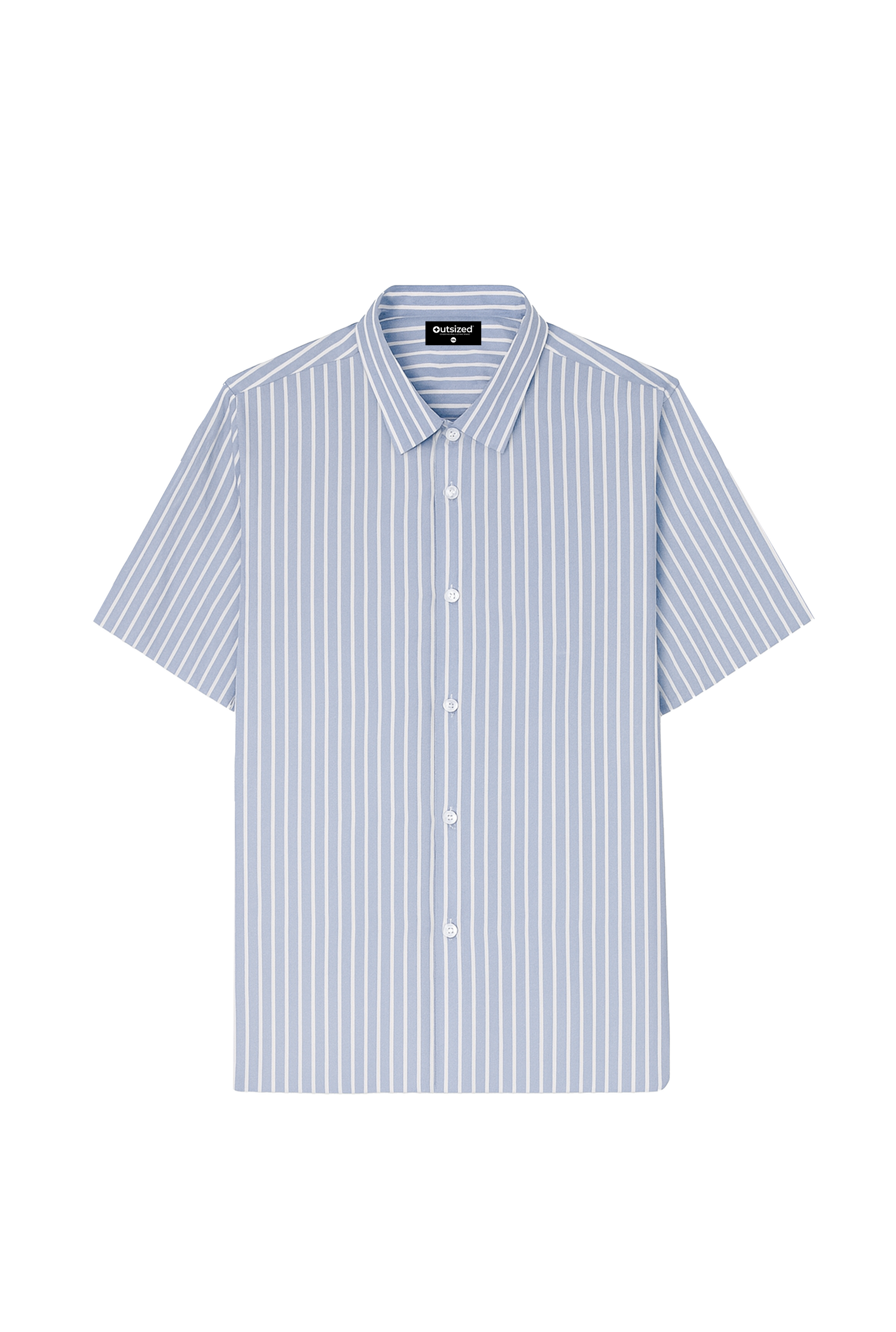 BLUE WAVE STRIPE SHIRT
