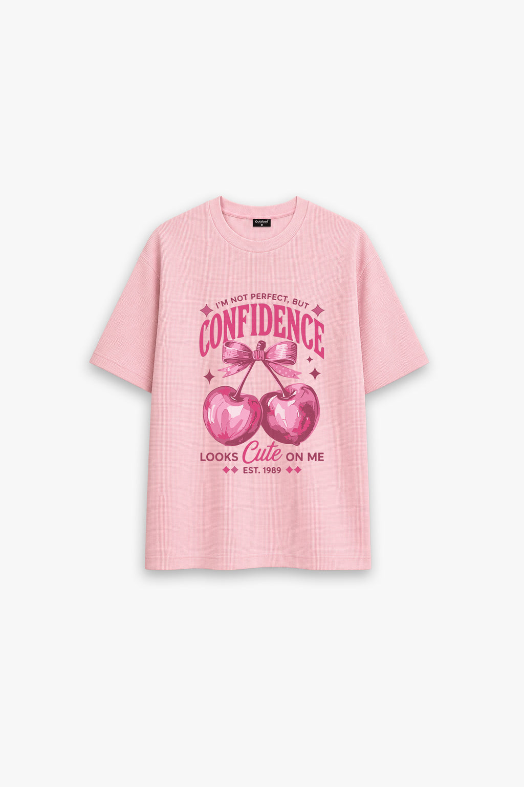 CHERRY CONFIDENCE GRAPHIC T-SHIRT