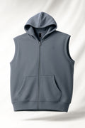 MONOLITH SLEEVELESS ZIPPER HOODIE