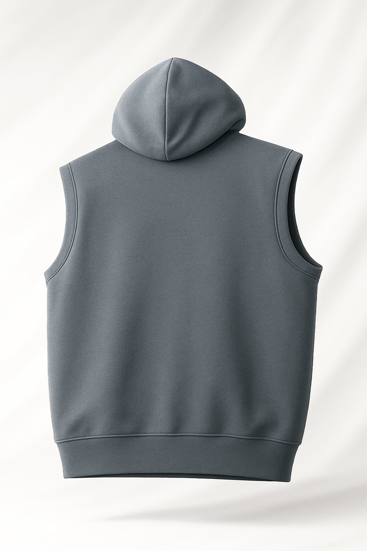 MONOLITH SLEEVELESS ZIPPER HOODIE