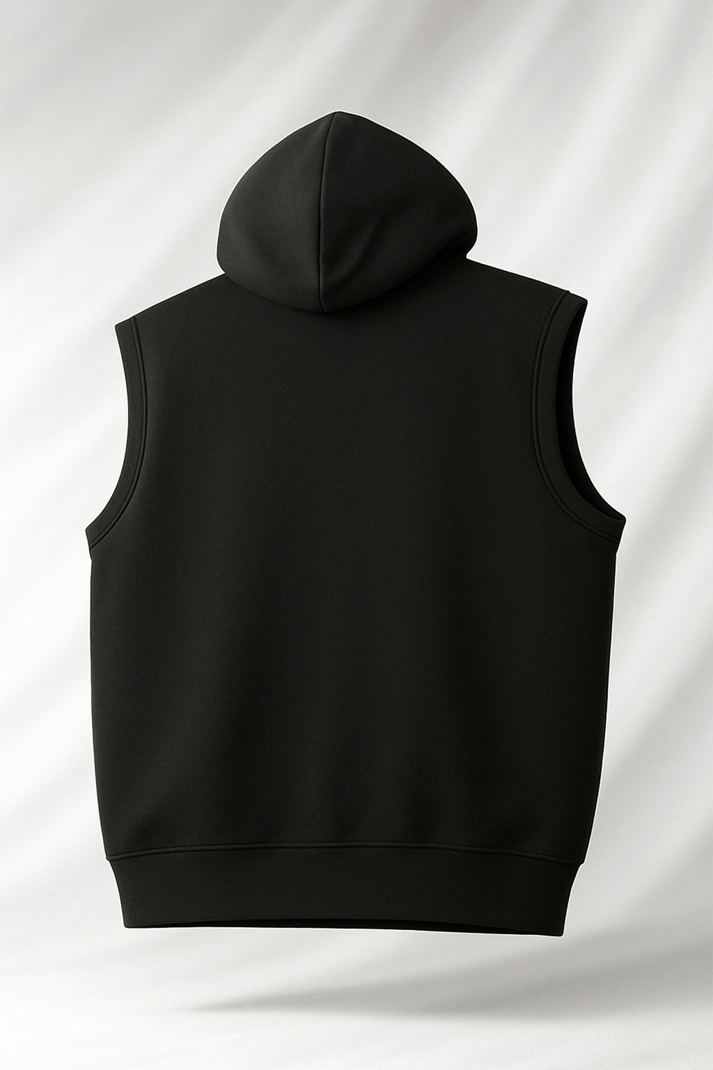 DARKWAVE SLEEVELESS ZIPPER HOODIE