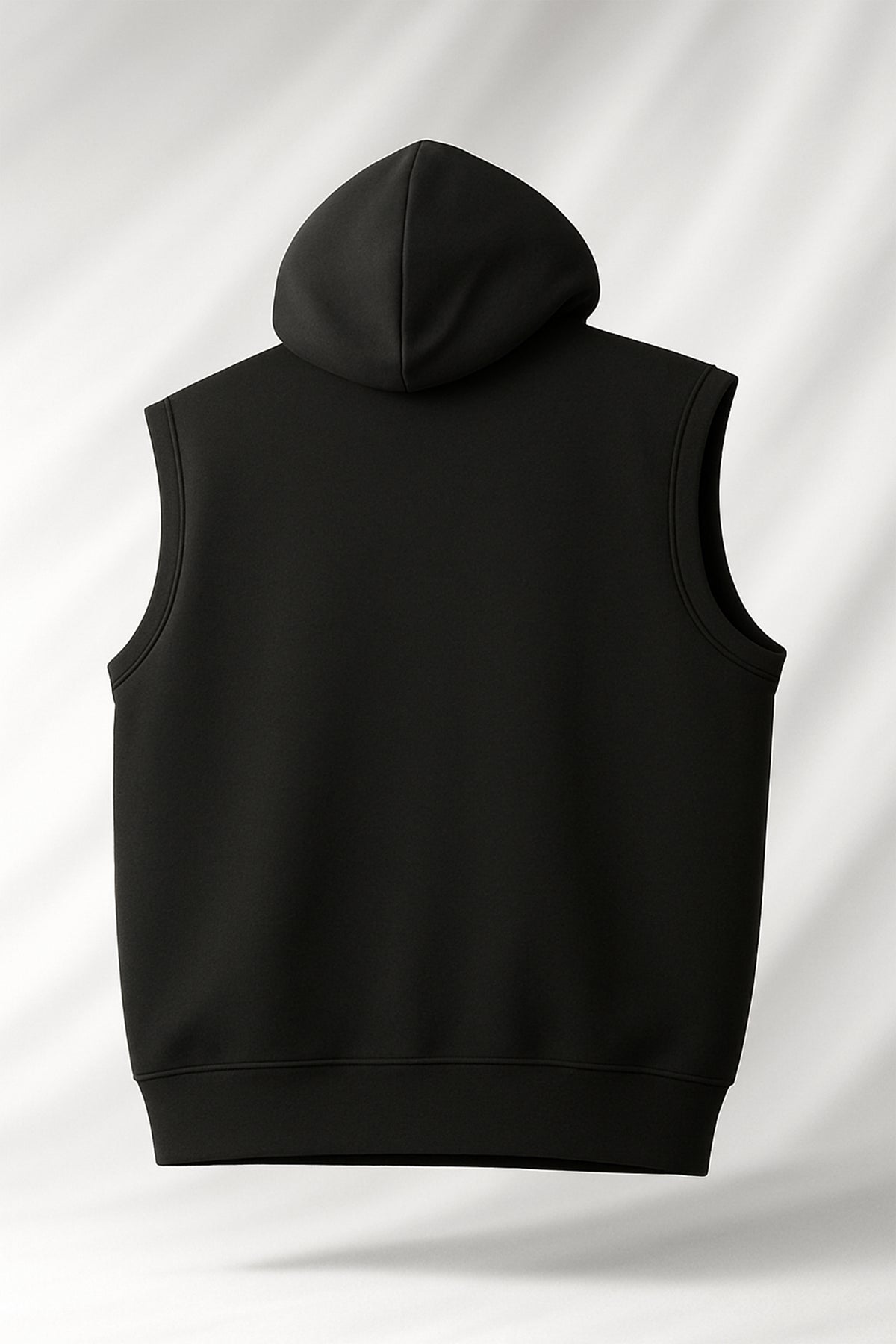 DARKWAVE SLEEVELESS ZIPPER HOODIE