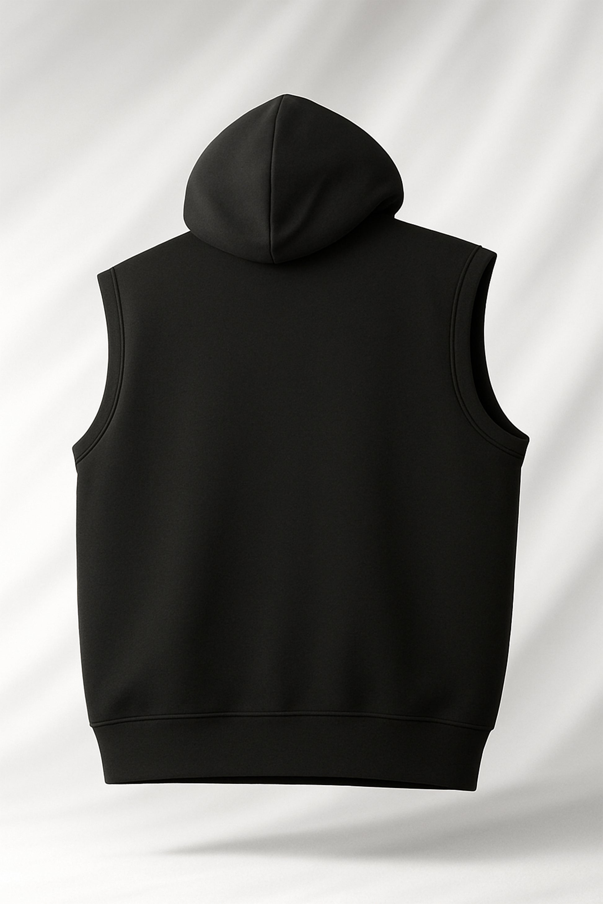 DARKWAVE SLEEVELESS ZIPPER HOODIE
