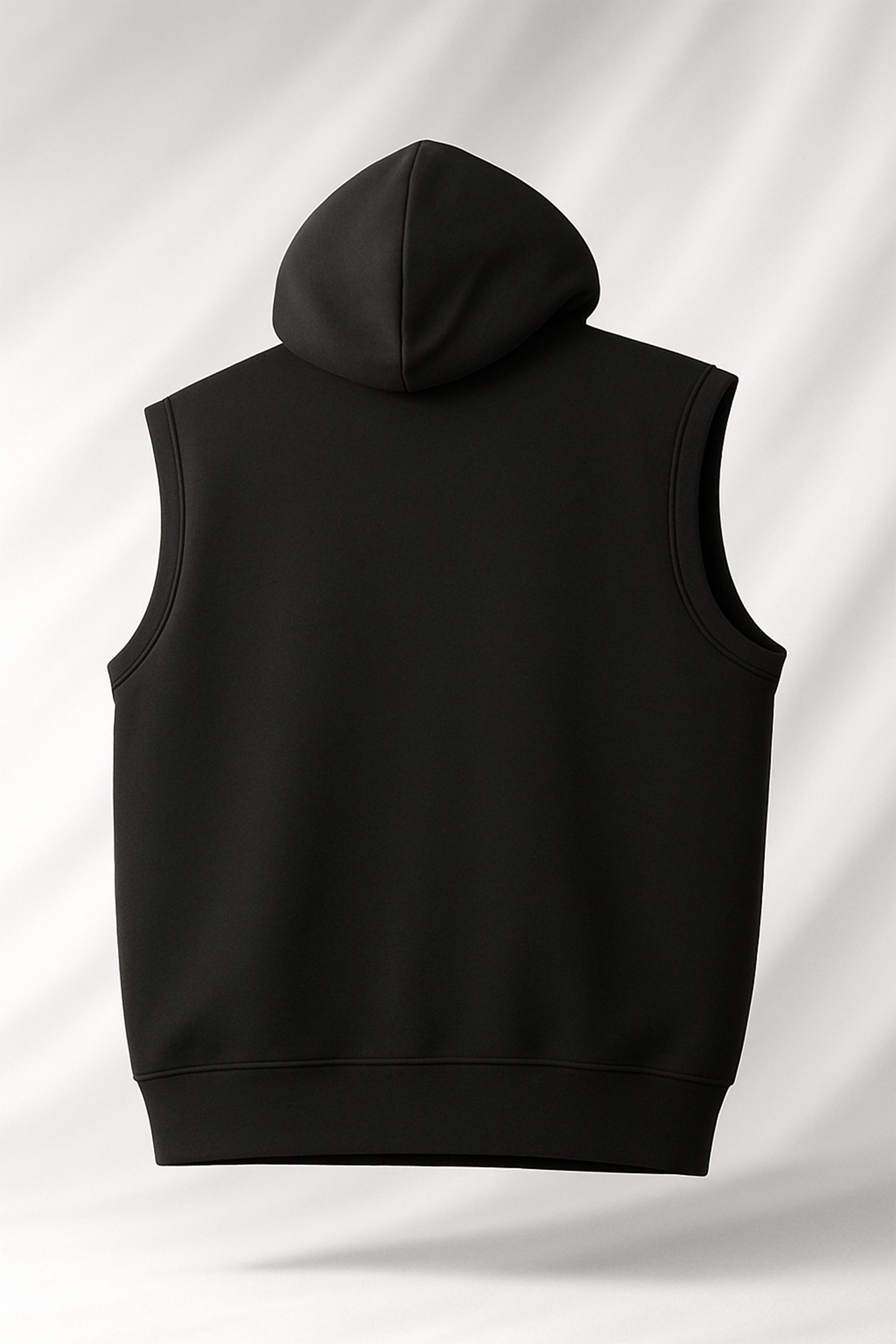 DARKWAVE SLEEVELESS ZIPPER HOODIE
