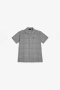 MIDNIGHT GRID SHIRT