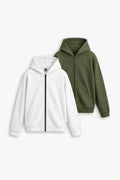 BUNDLE OF 2 ZIP UP HOODIES
