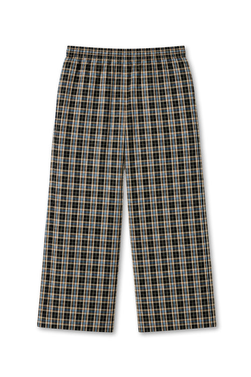 MOCHA PLAID PAJAMA