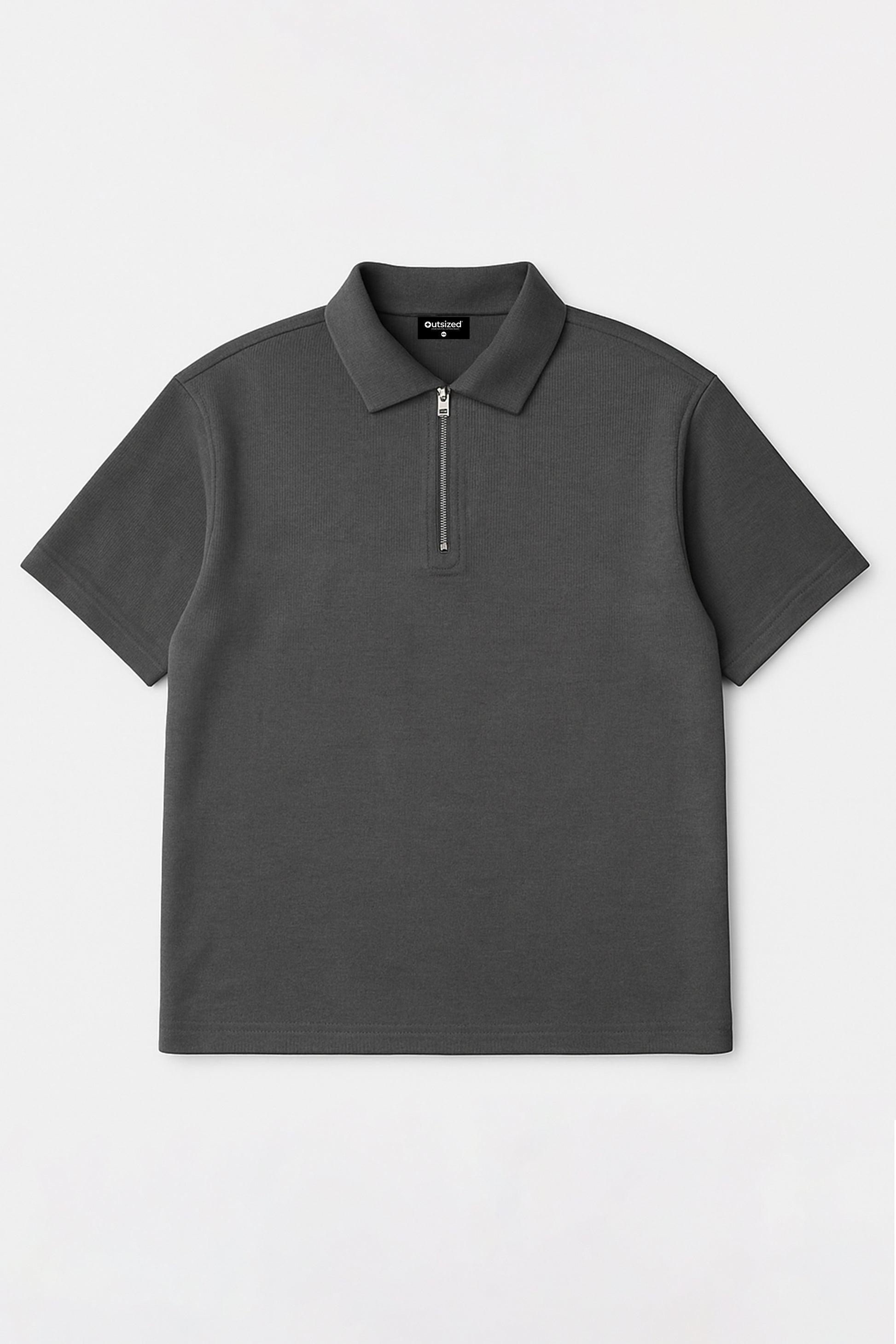 Shop STEEL VOID ZIP UP POLO Online in Pakistan