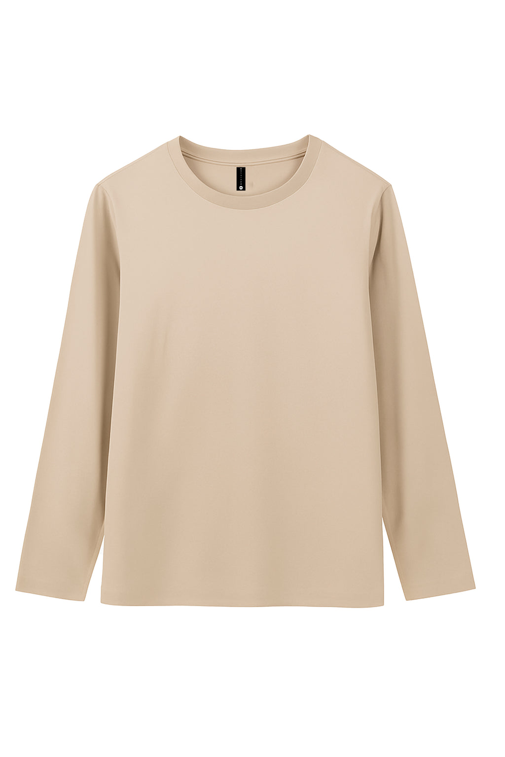 CREAM FULL SLEEVES T-SHIRT