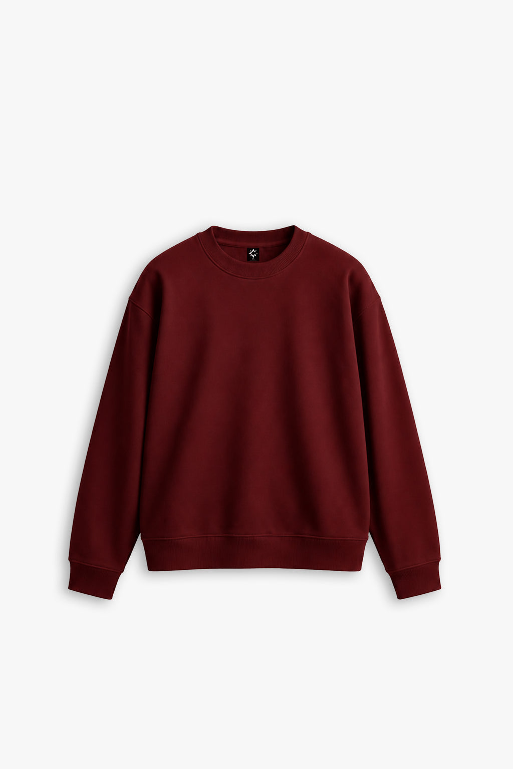 DARK CHERRY SWEATSHIRT — MAROON