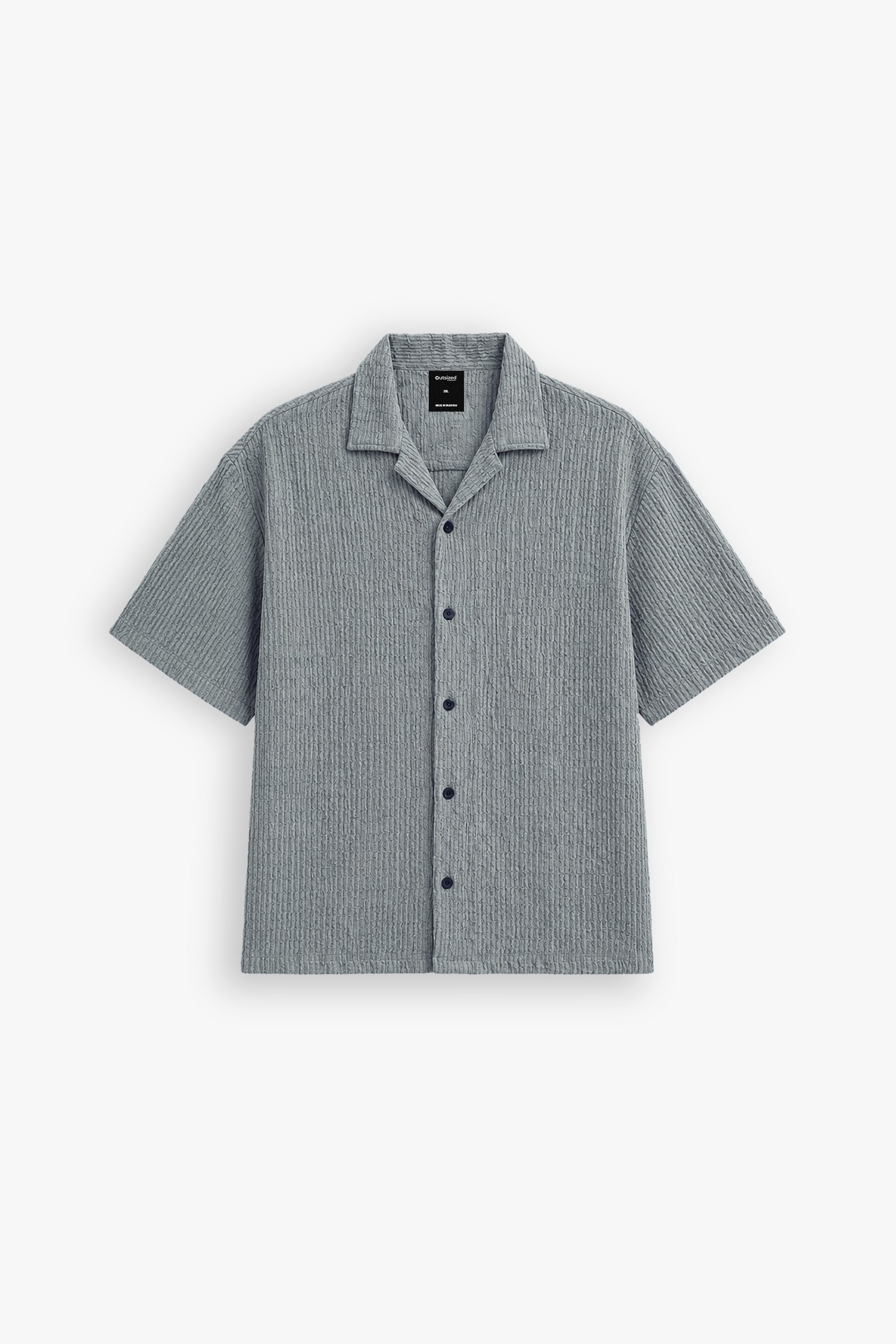 SMOKE GREY RESORT SHIRT