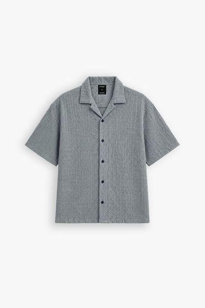 SMOKE GREY RESORT SHIRT