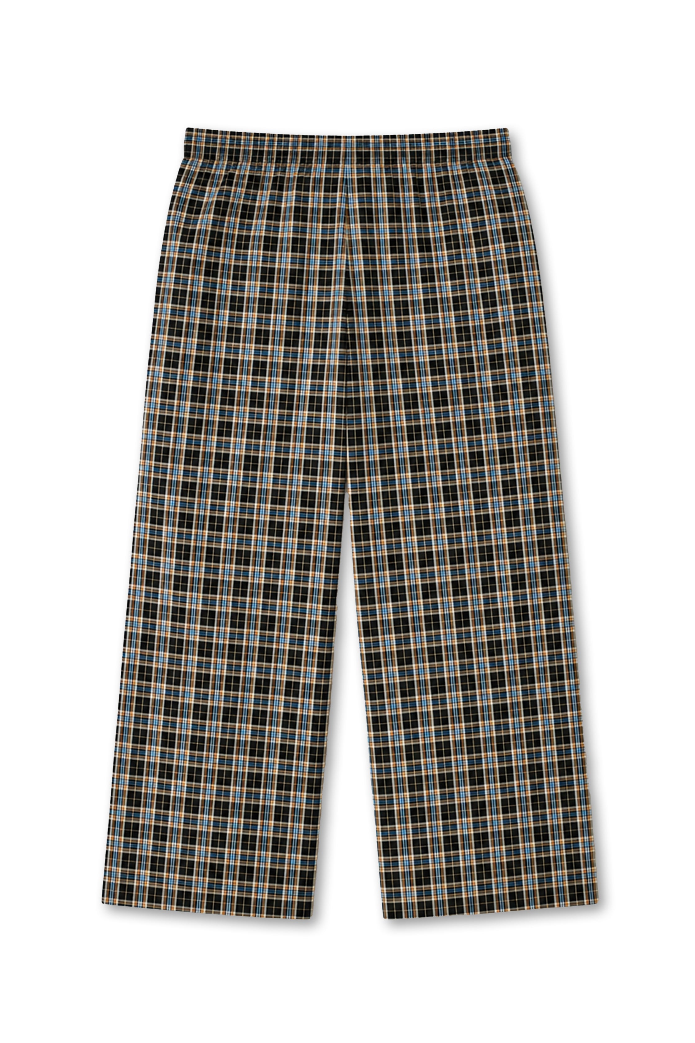 MOCHA PLAID PAJAMA