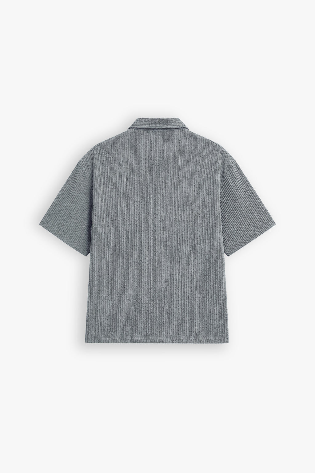 SMOKE GREY RESORT SHIRT