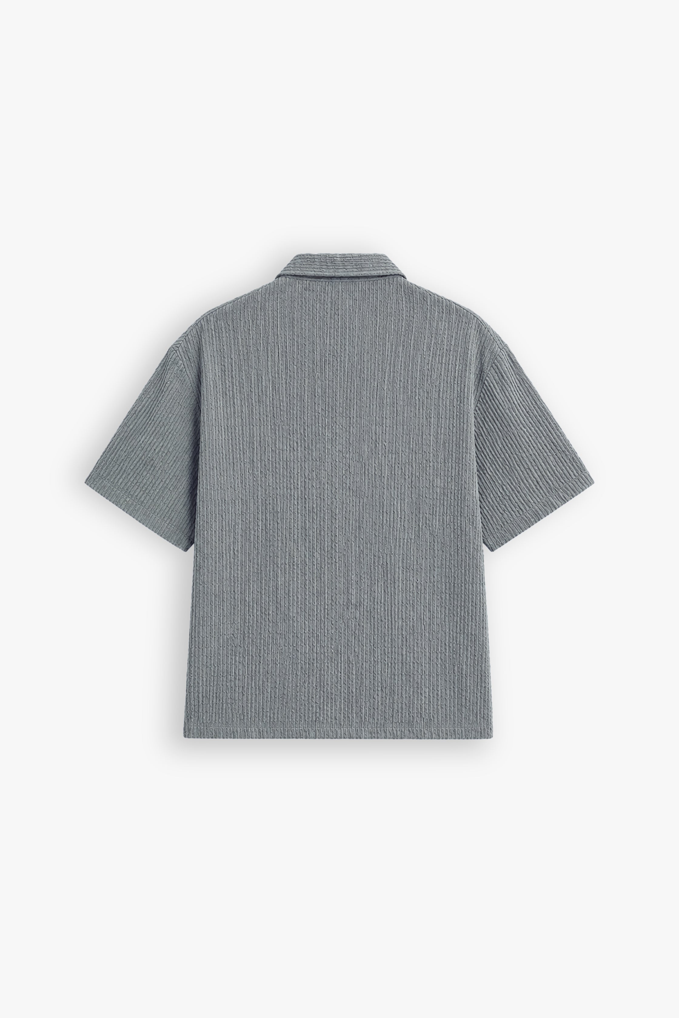SMOKE GREY RESORT SHIRT