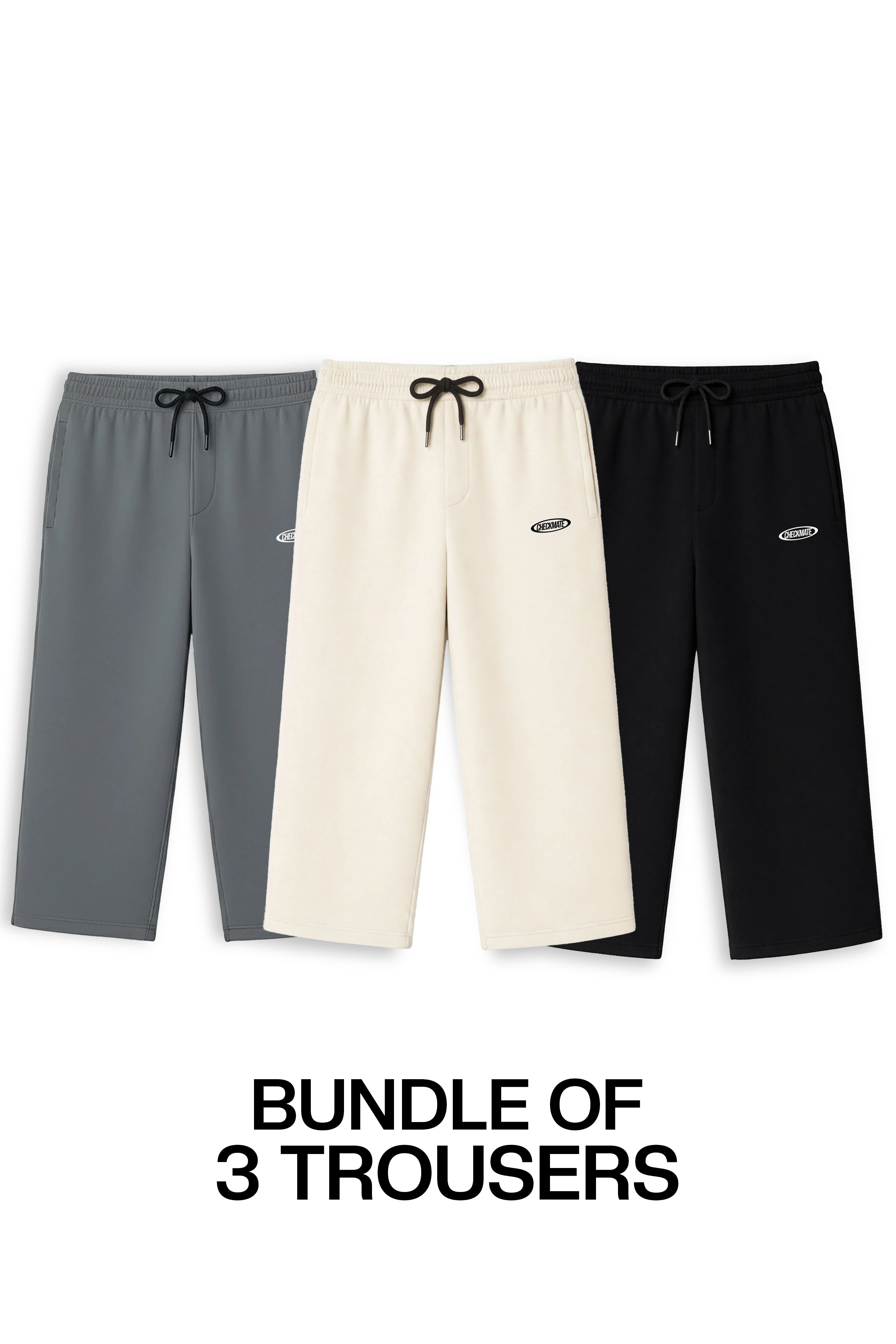 BUNDLE OF 3 TROUSERS