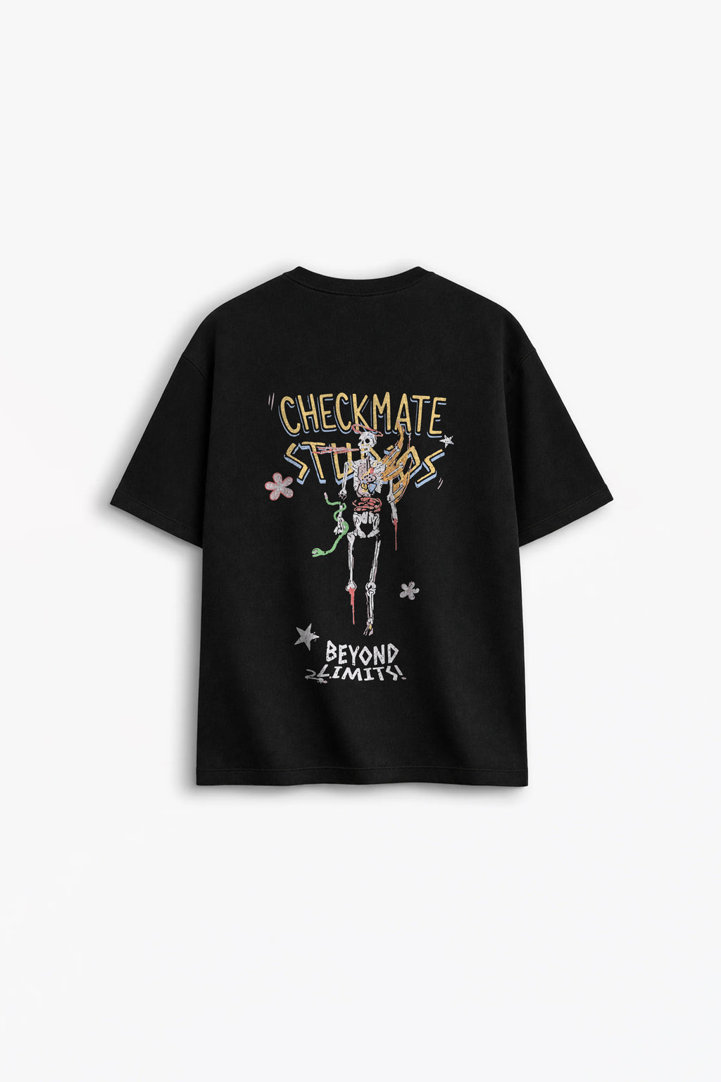 CHECKMATE CHAOS GRAPHIC T-SHIRT