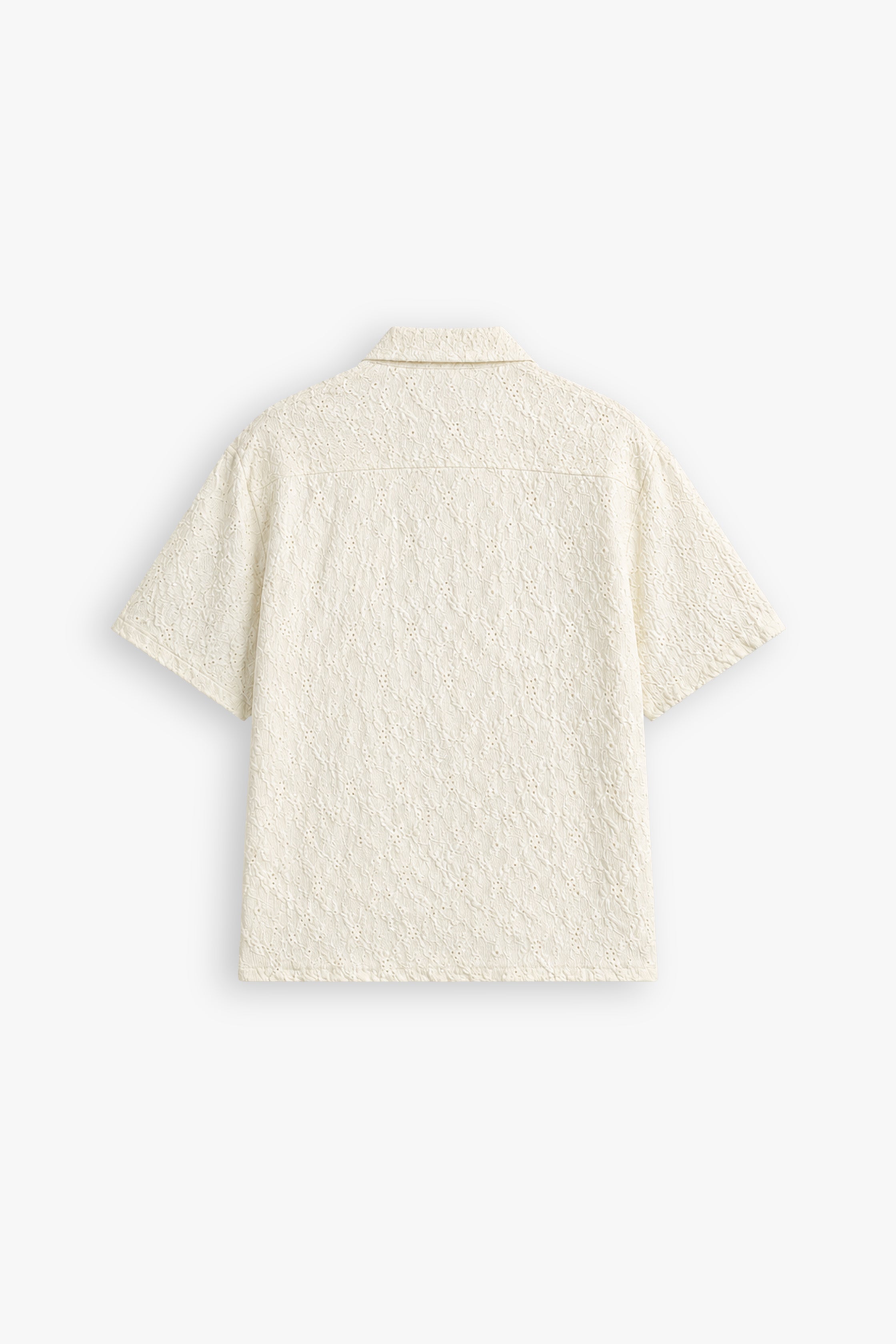 CREAM FLORA SHIRT